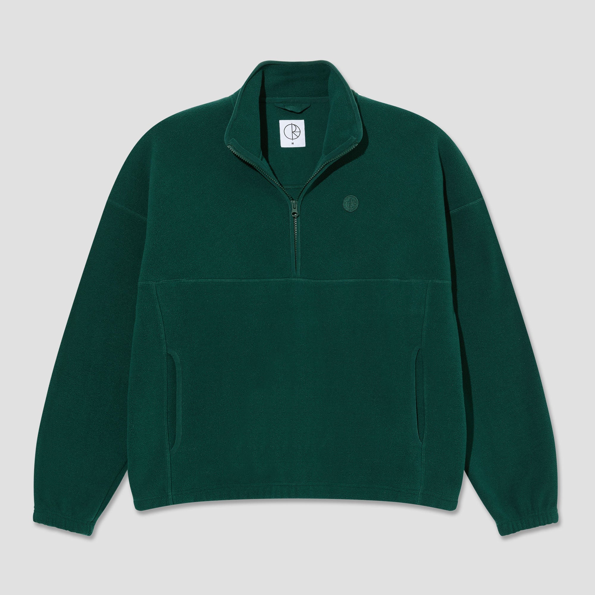 Polar Ivan Half Zip Sweatshirt Dark Emerald