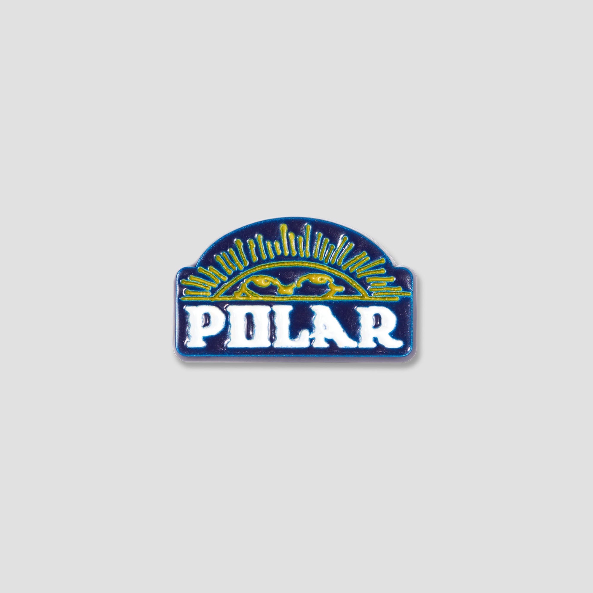 Polar Cheeky Sun Pin Badge Multi