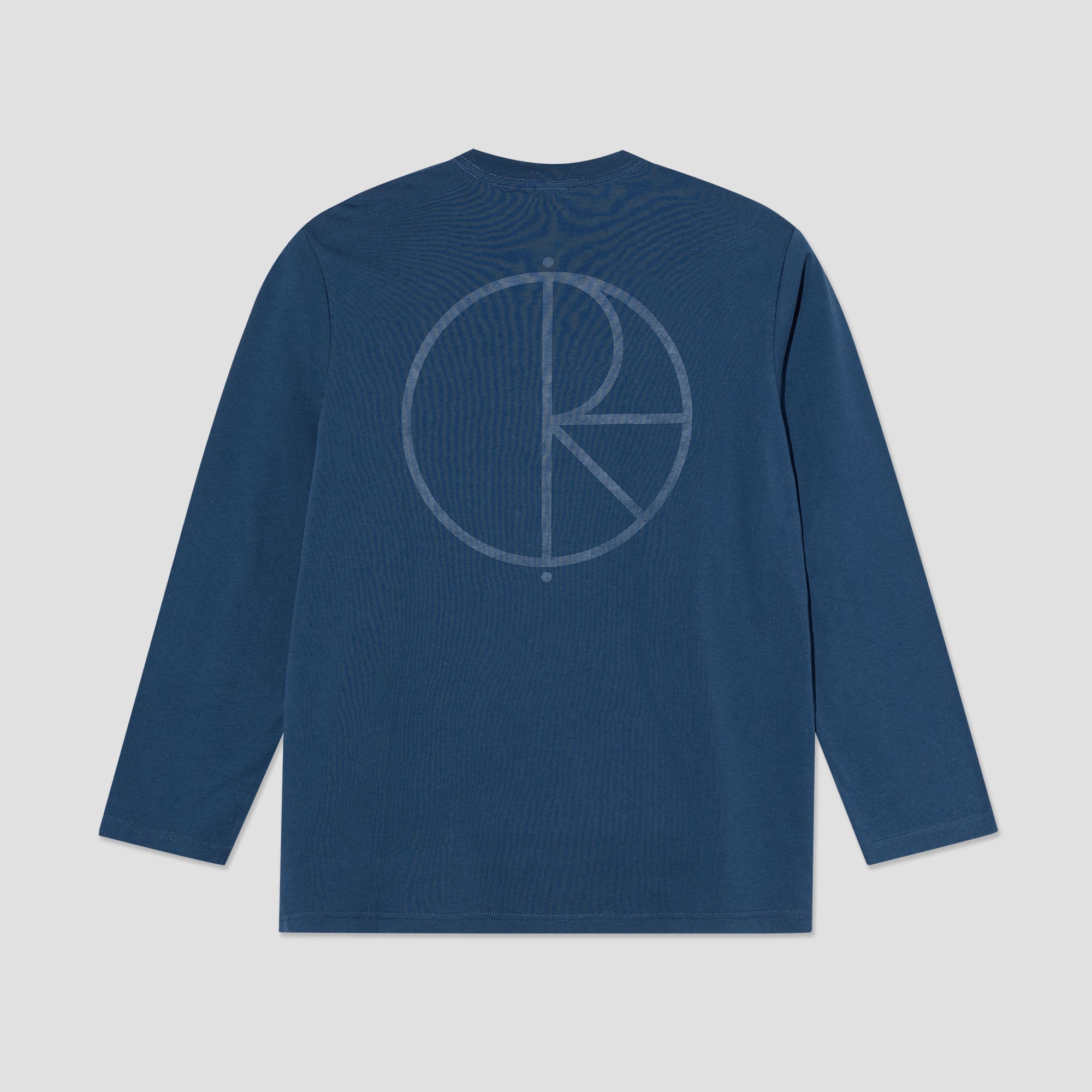 Polar Steve Stroke Logo Longsleeve T-Shirt Space Blue