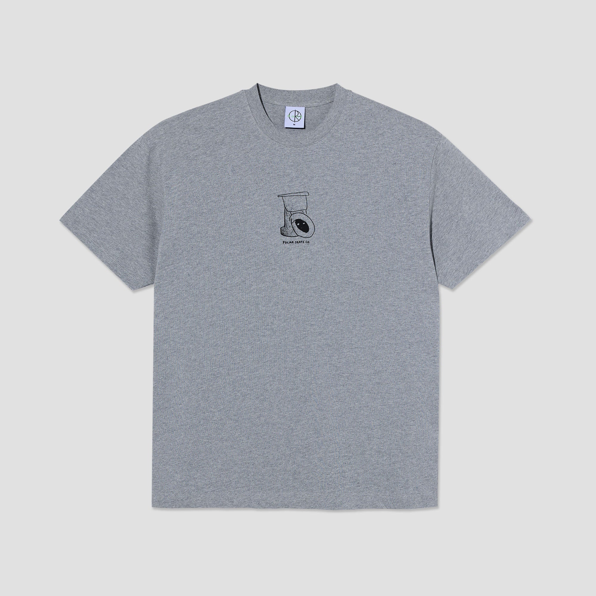 Polar Toilet T-Shirt Heather Grey