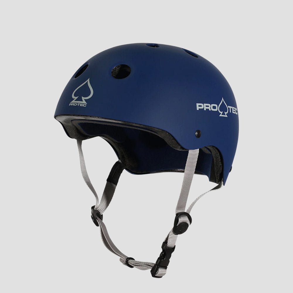 Pro-Tec Classic Certified Skateboard Helmet Matte Blue