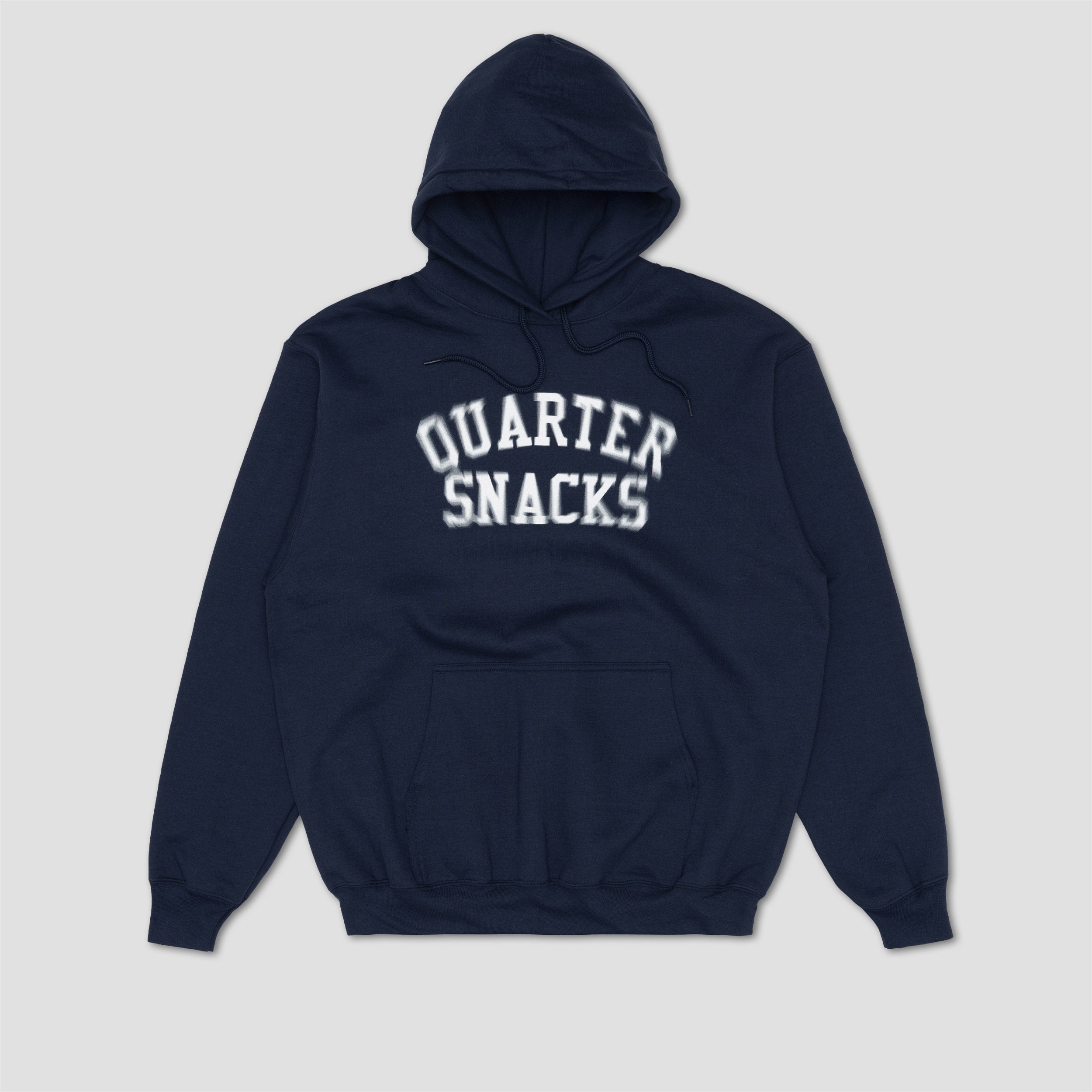 Quartersnacks Motion Arch Logo Hood Navy