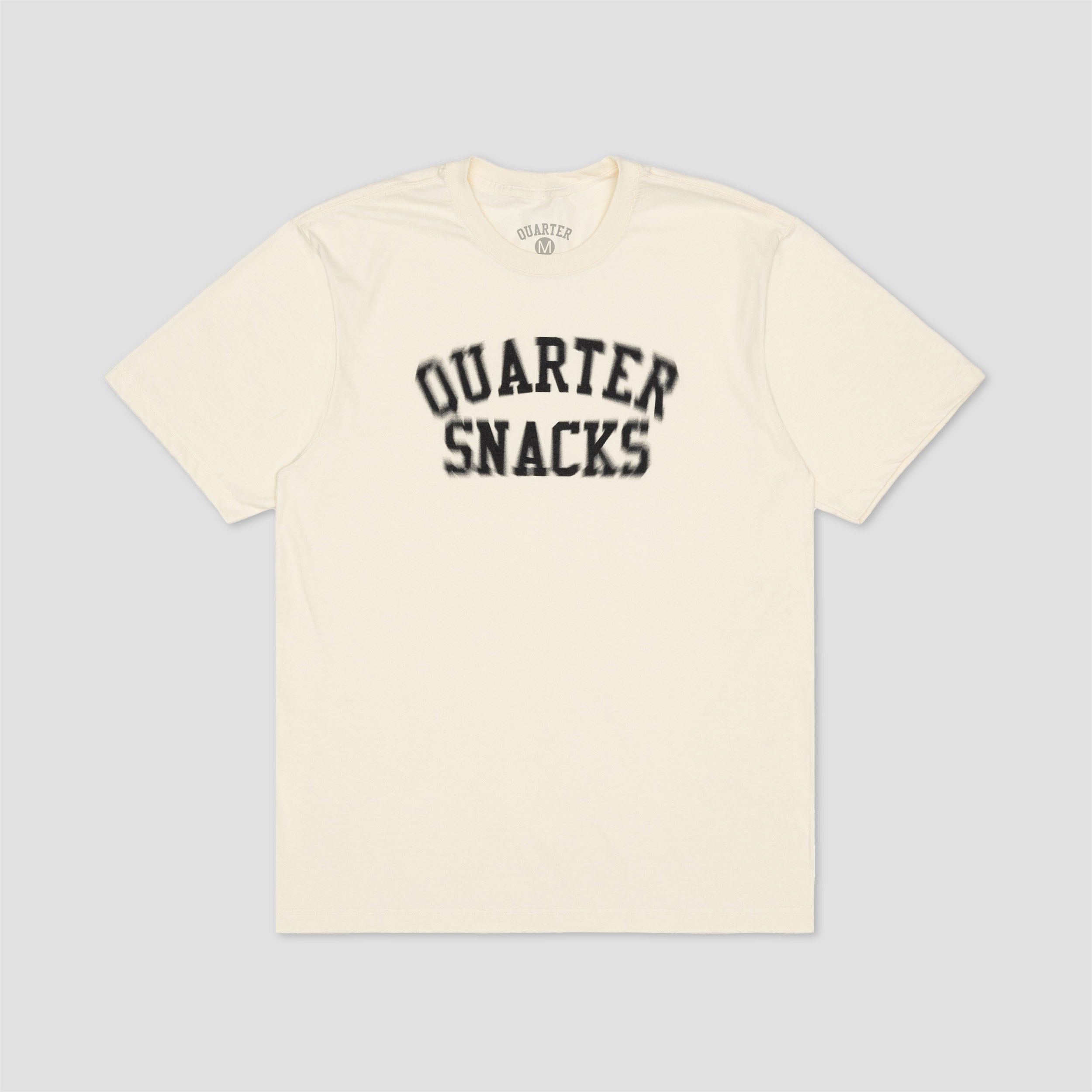 Quartersnacks Motion Arch T-Shirt Cream