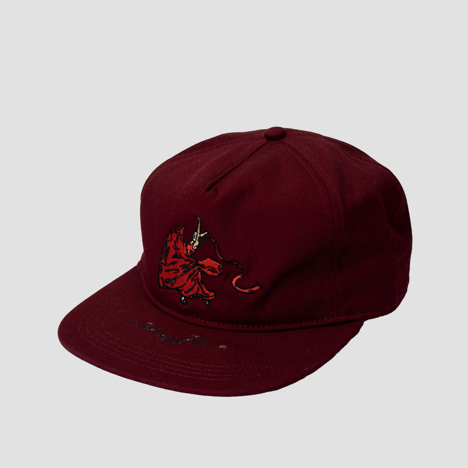 PassPort Red Flag Workers Cap Maroon