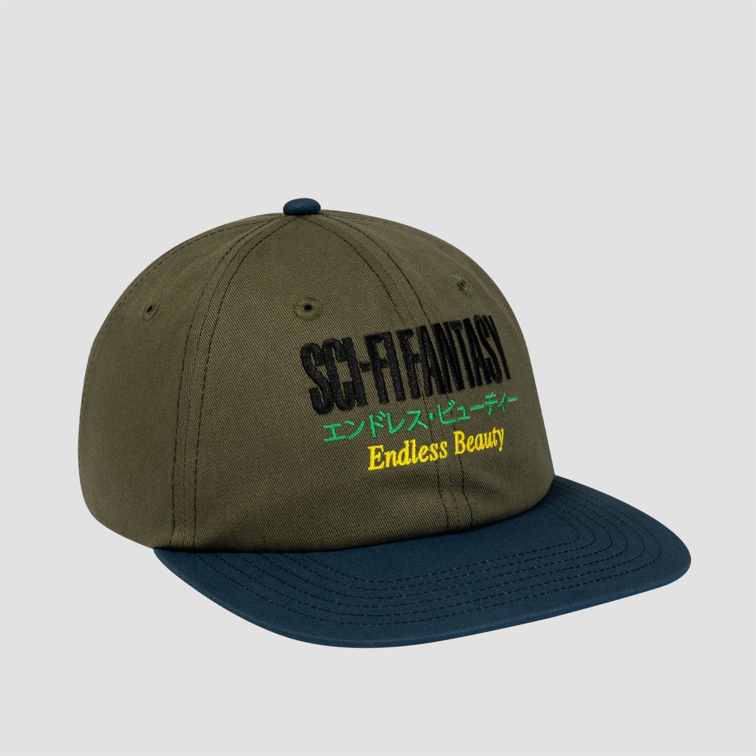 Sci-Fi Fantasy Endless Beauty Hat OlIve / Navy