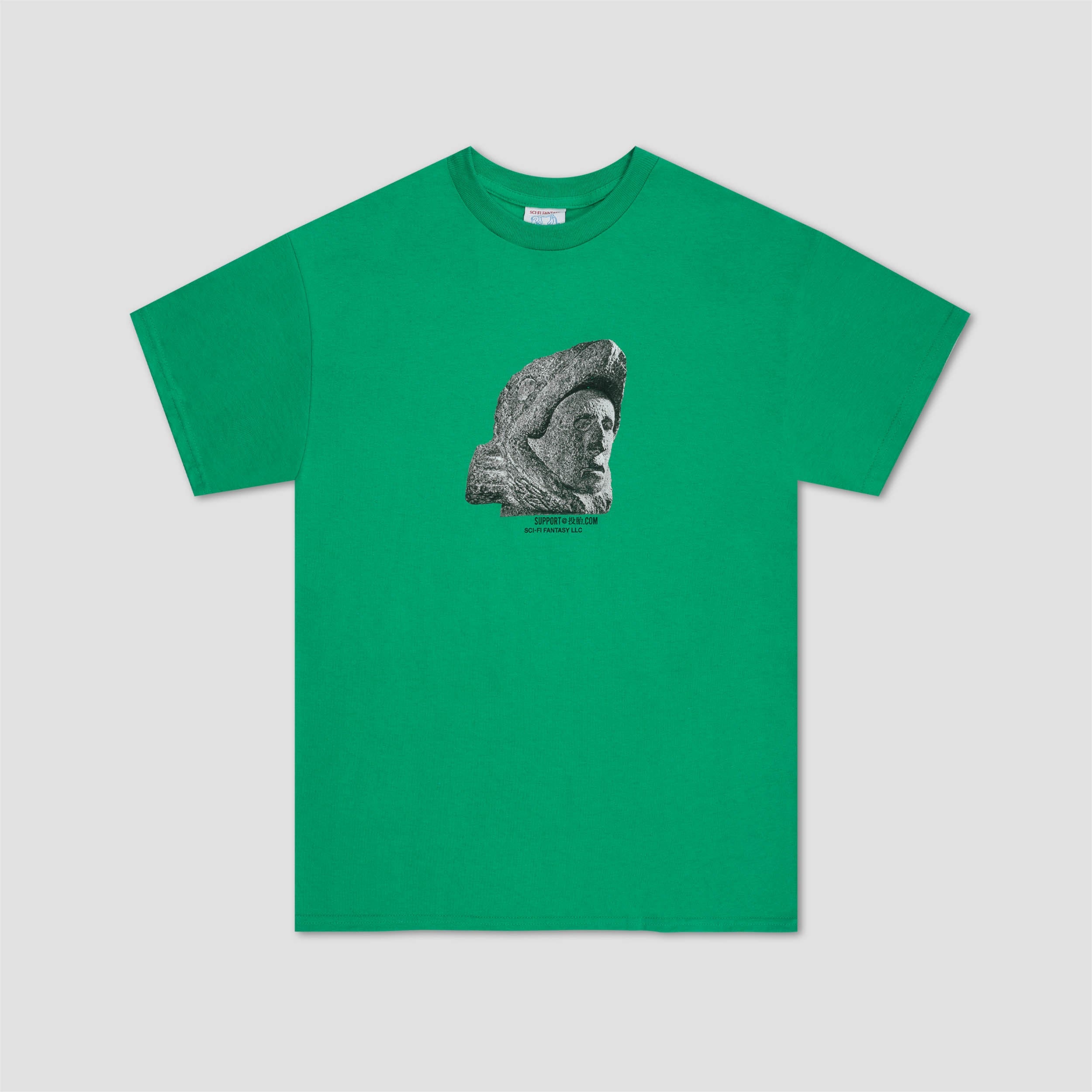 Sci-Fi Fantasy Pre-Columbian T-Shirt Green