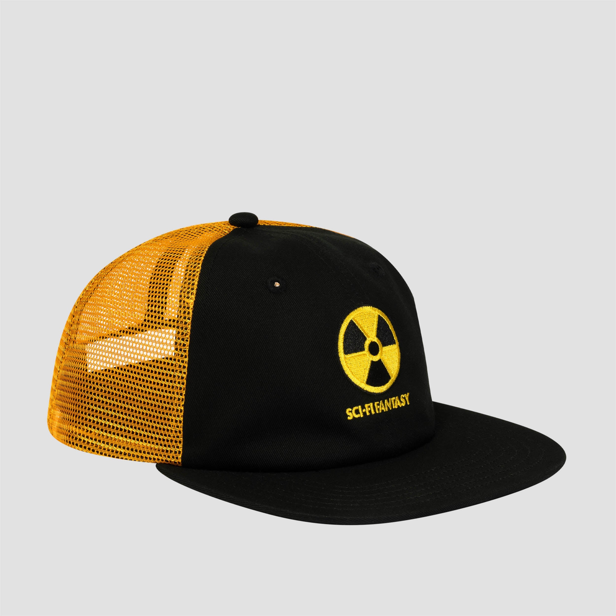 Sci-Fi Fantasy Radioactive Hat Black / Yellow