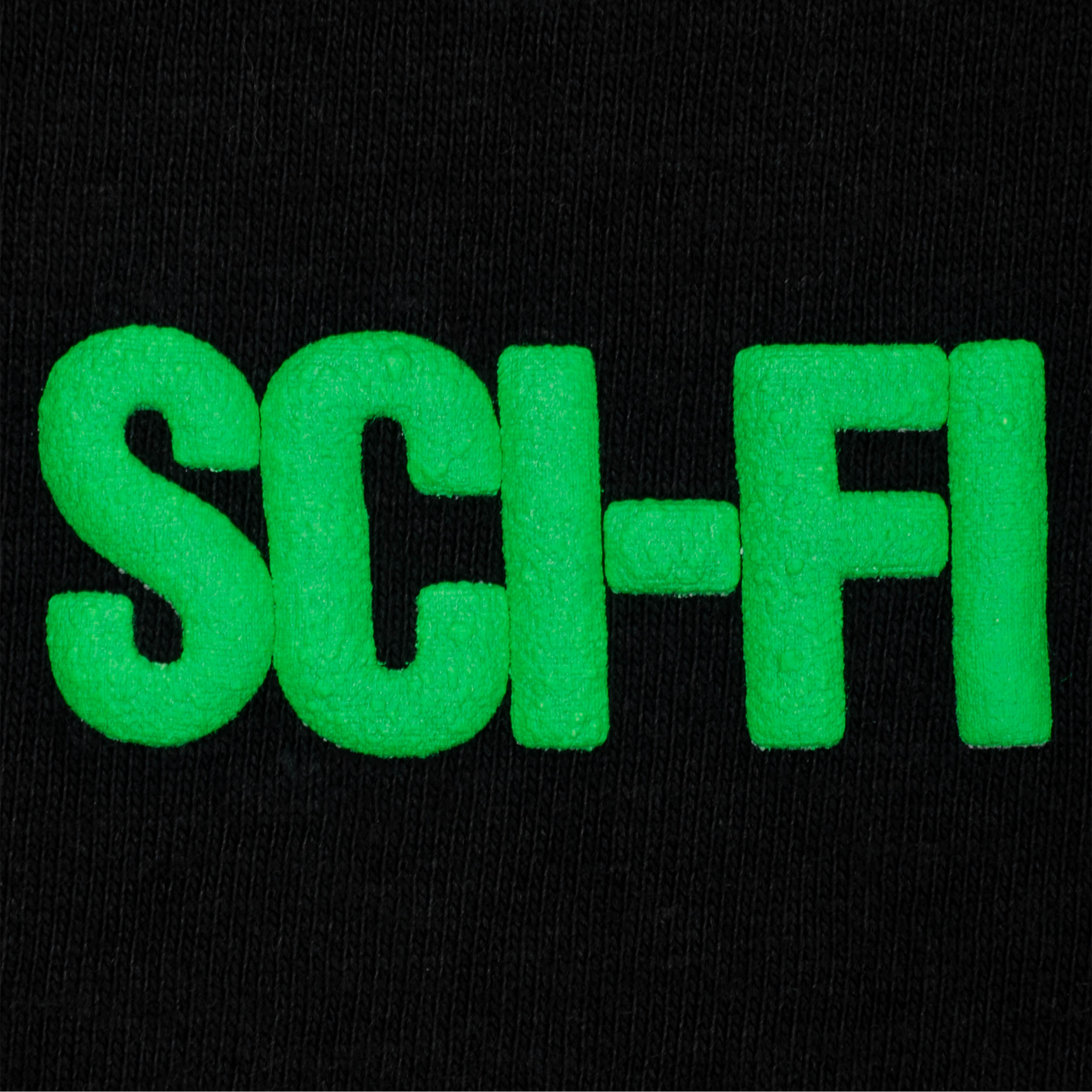 Sci-Fi Fantasy Tiny Big Logo T-Shirt Black