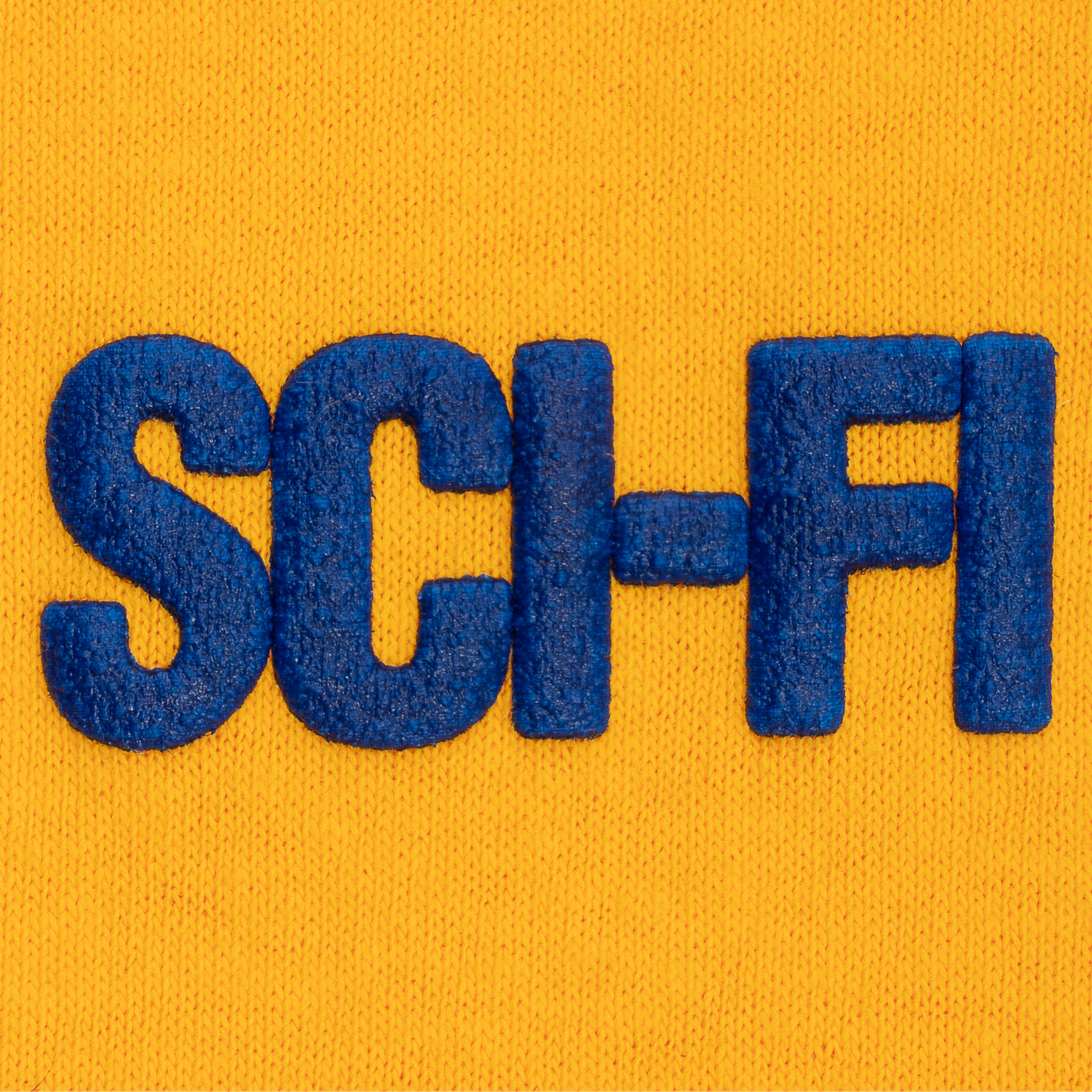 Sci-Fi Fantasy Tiny Big Logo T-Shirt Gold