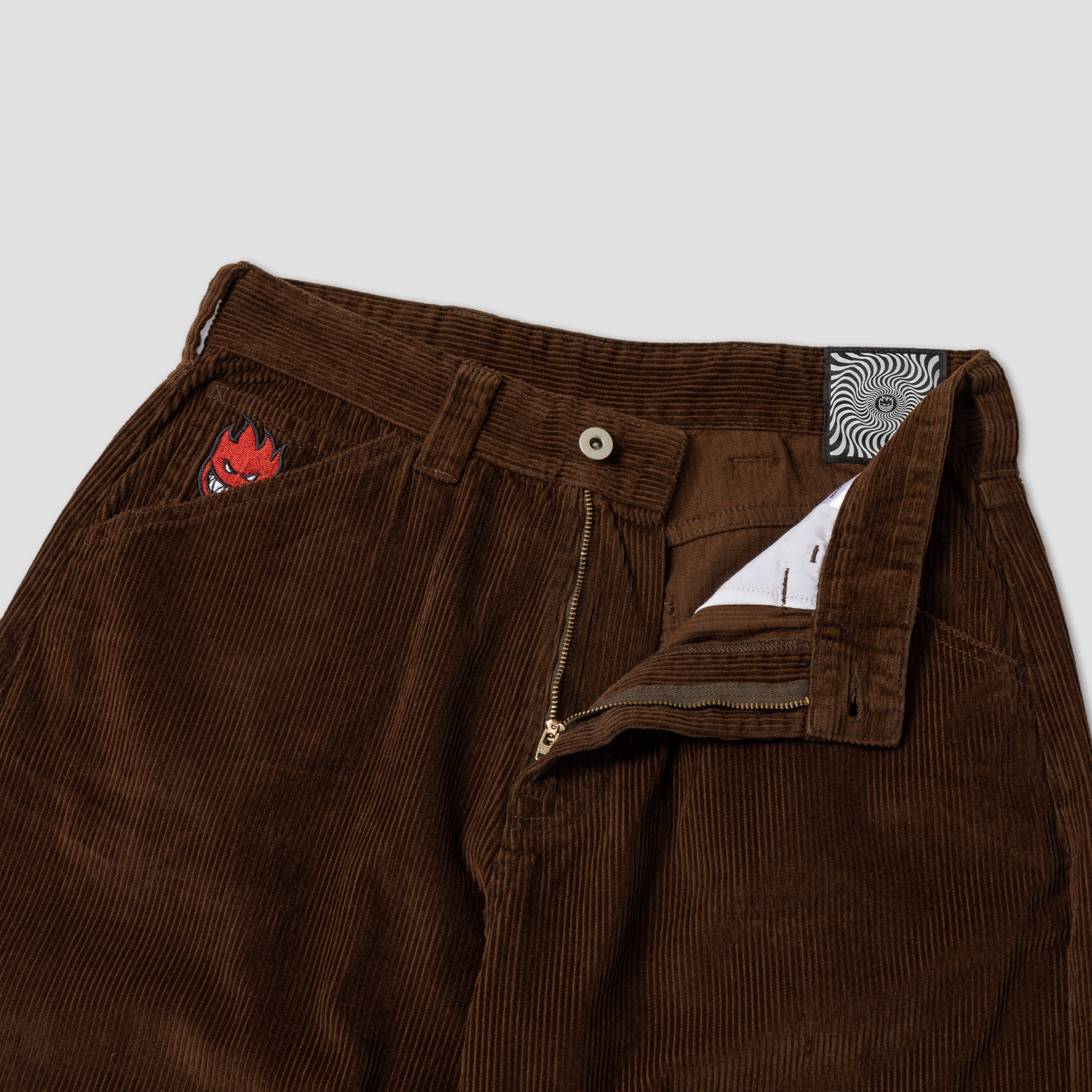 Spitfire Bighead Fill Corduroy Pant Brown