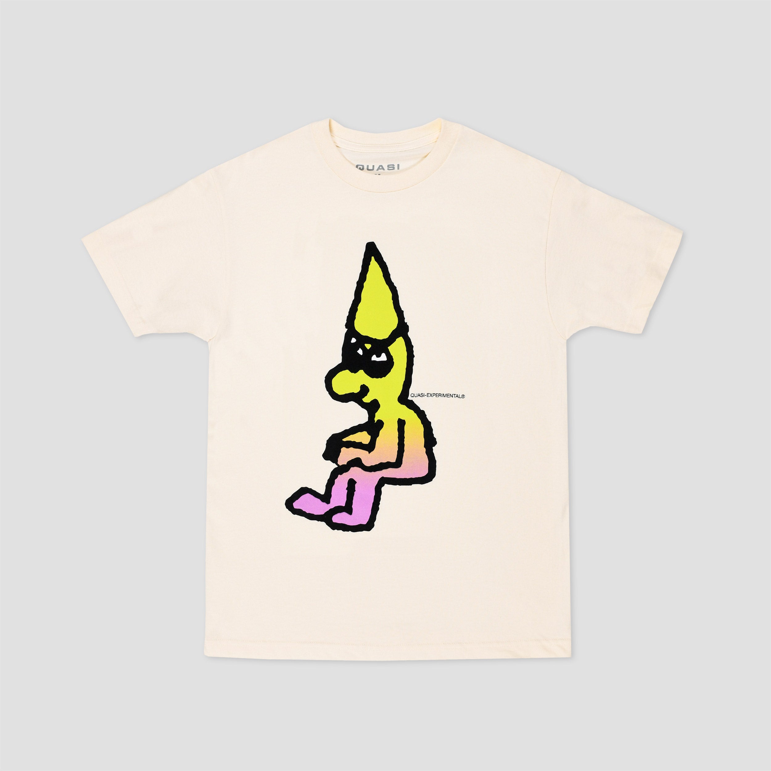 Quasi Sitting T-Shirt Cream