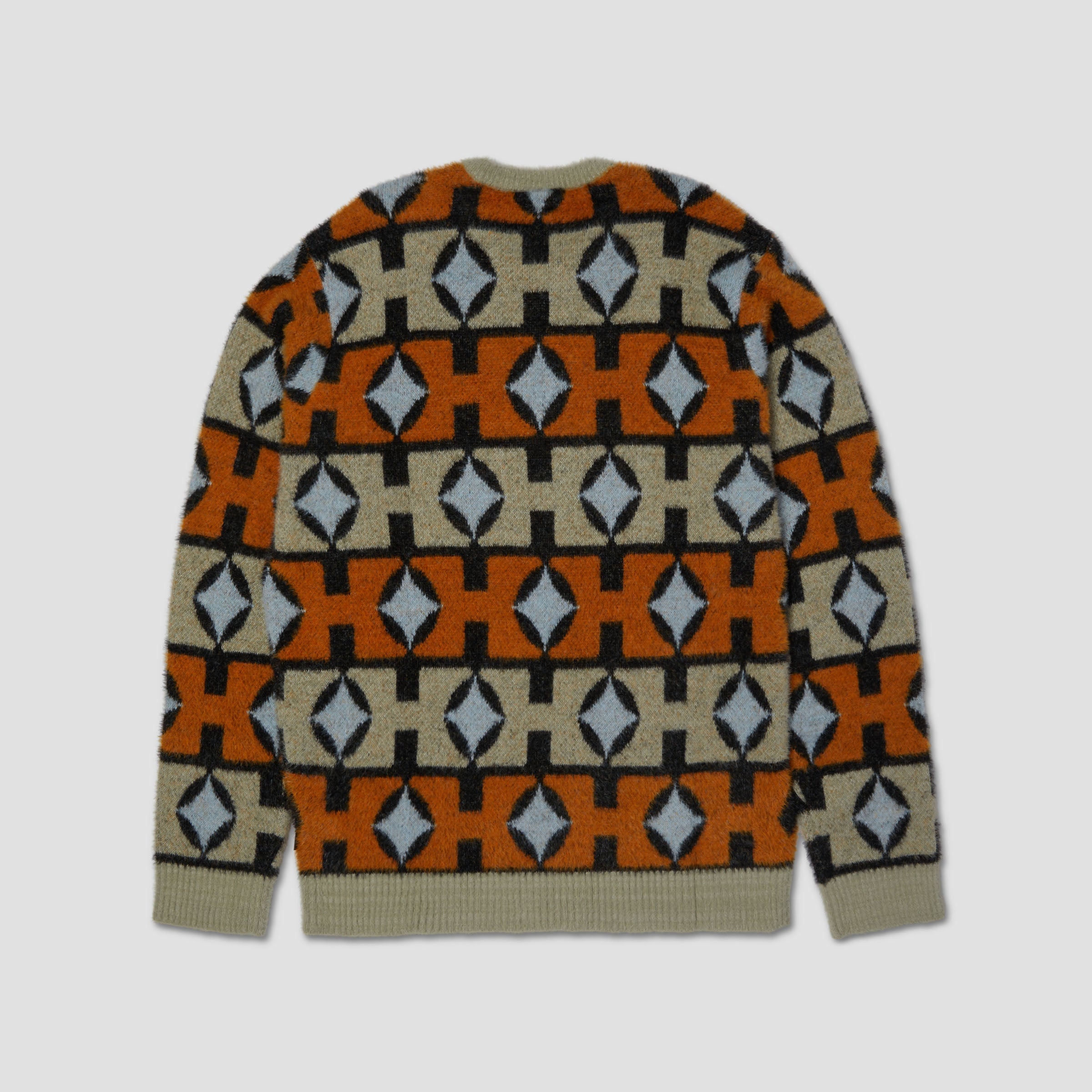 HUF Space Age Crew Sweater Sunset