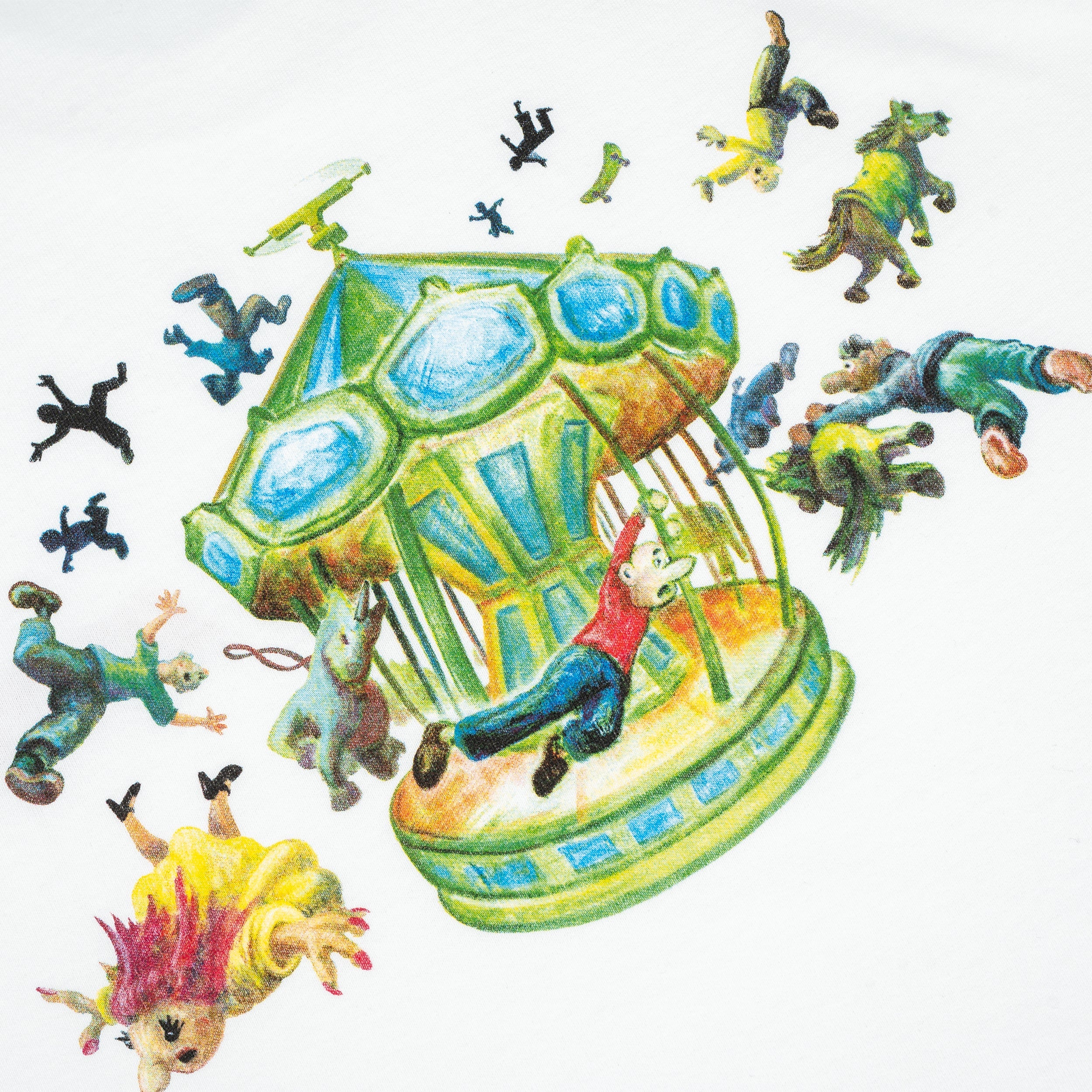 Lurpiv Carousel T-Shirt White