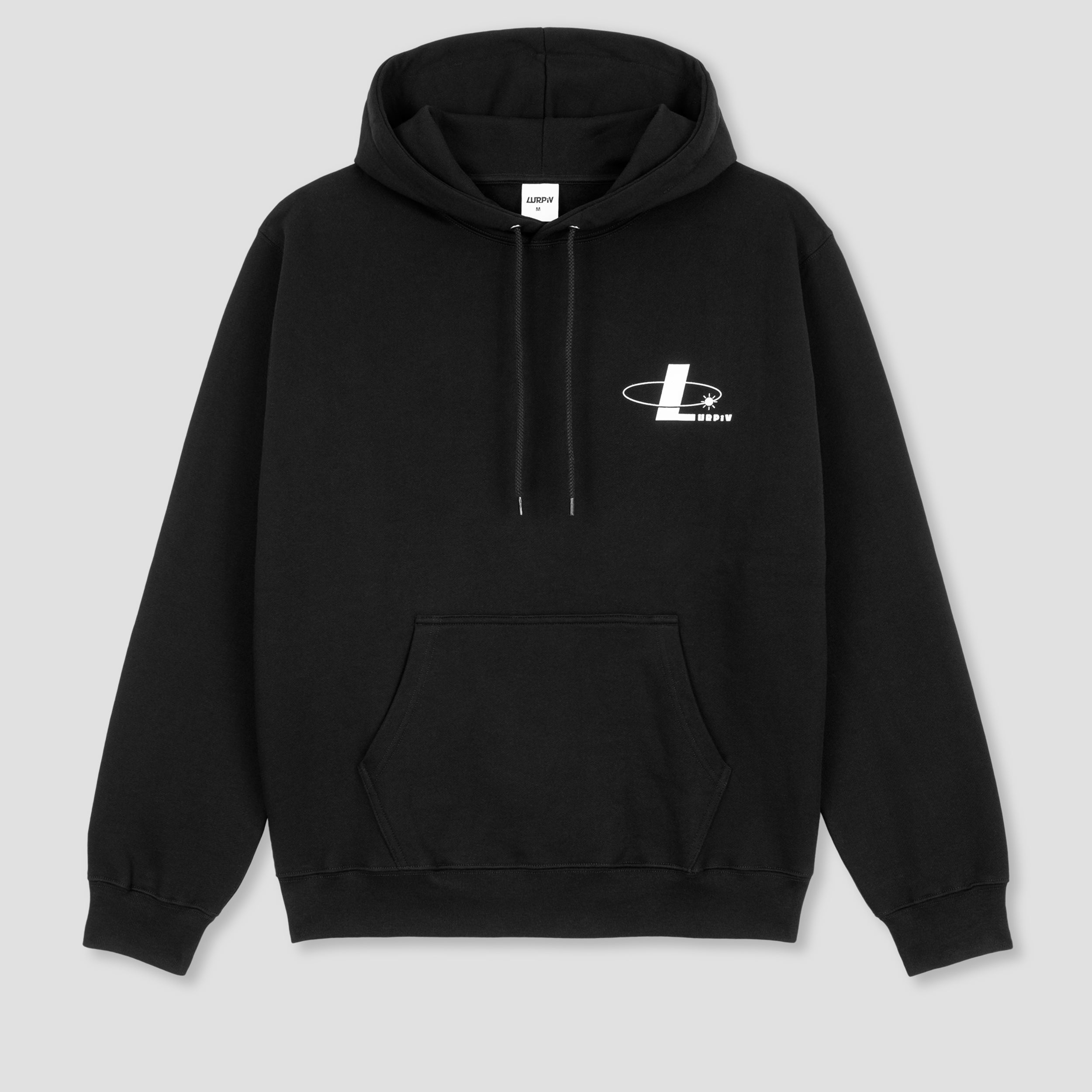 Lurpiv Orbit Logo Hood Black
