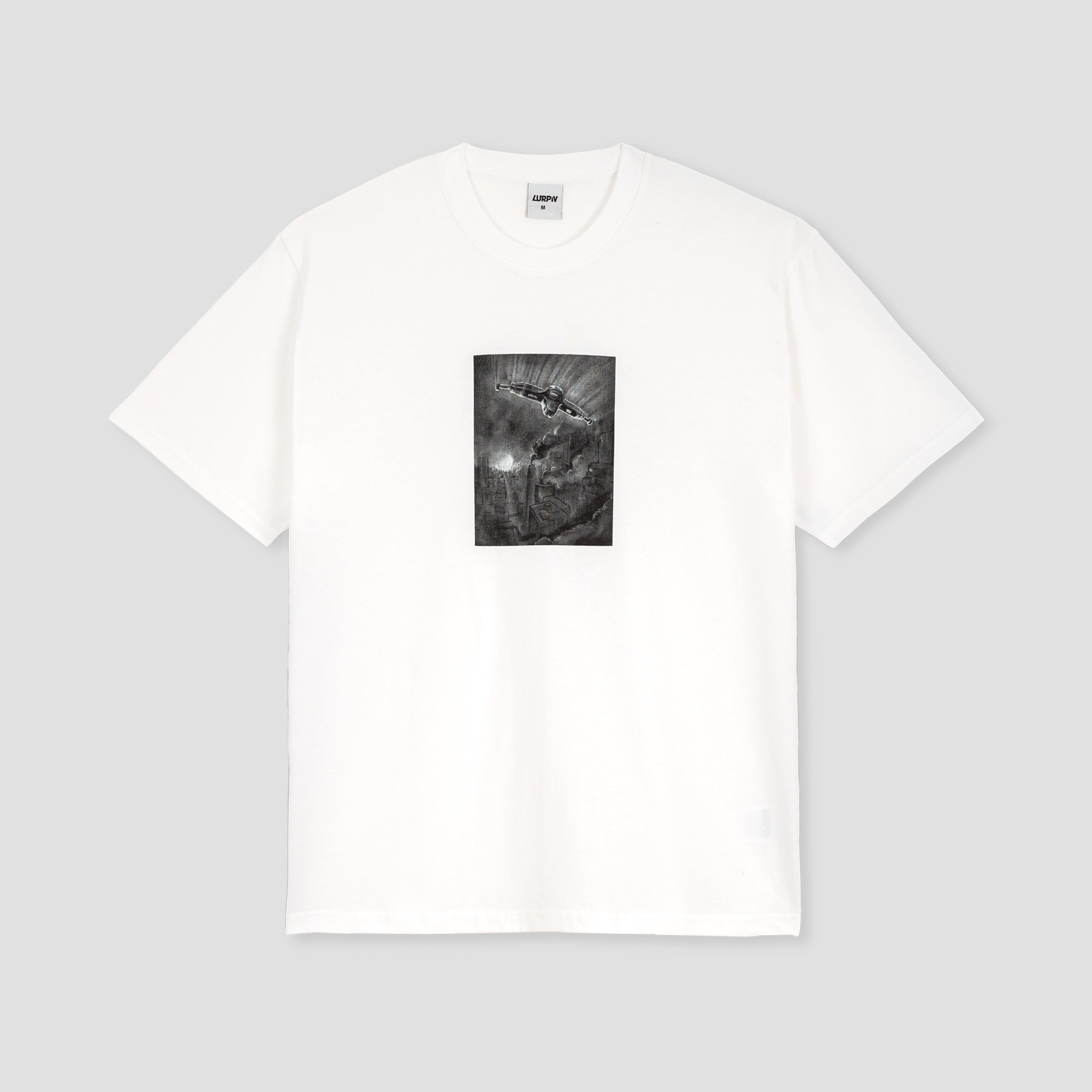 Lurpiv Sci-Fi Hanger T-Shirt White
