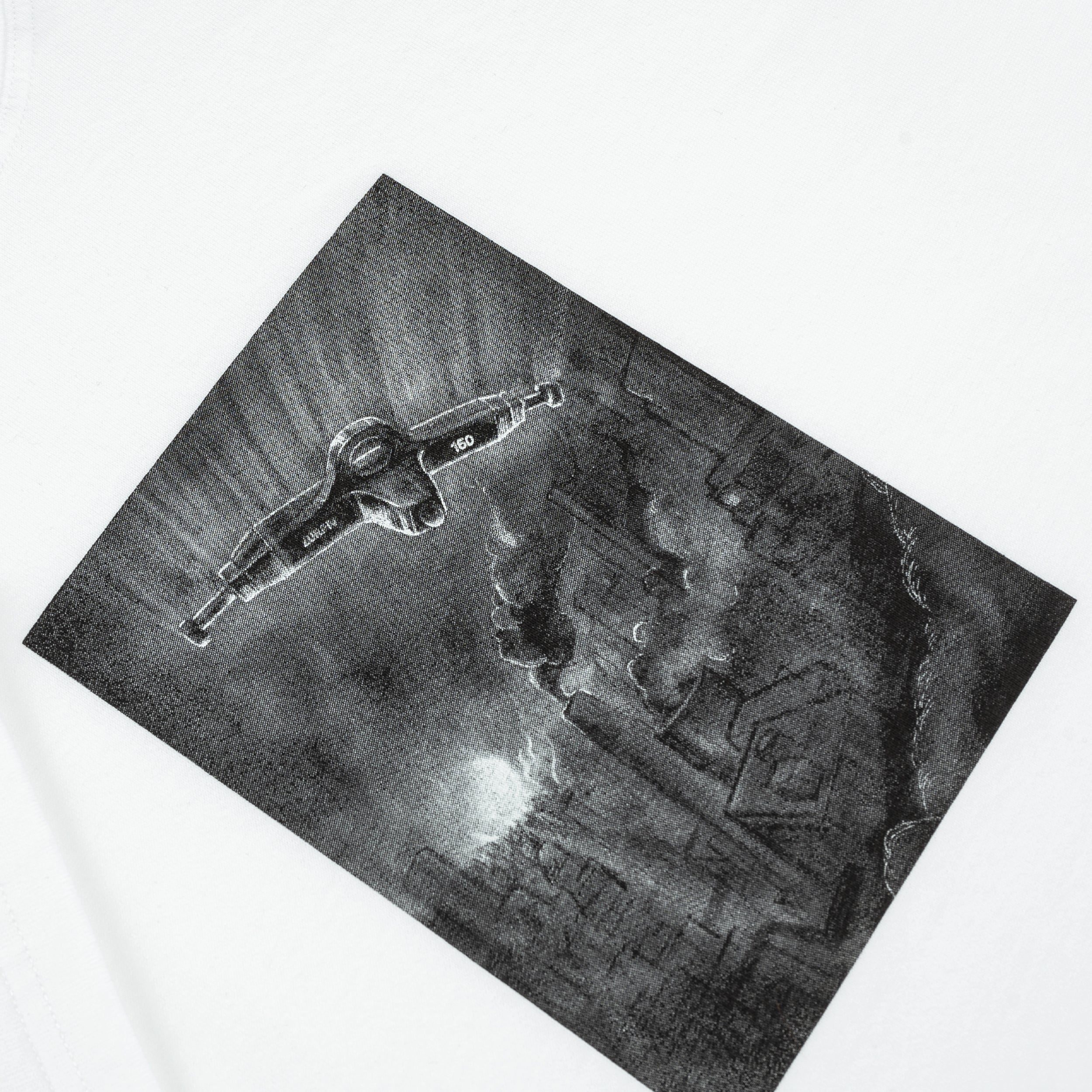 Lurpiv Sci-Fi Hanger T-Shirt White