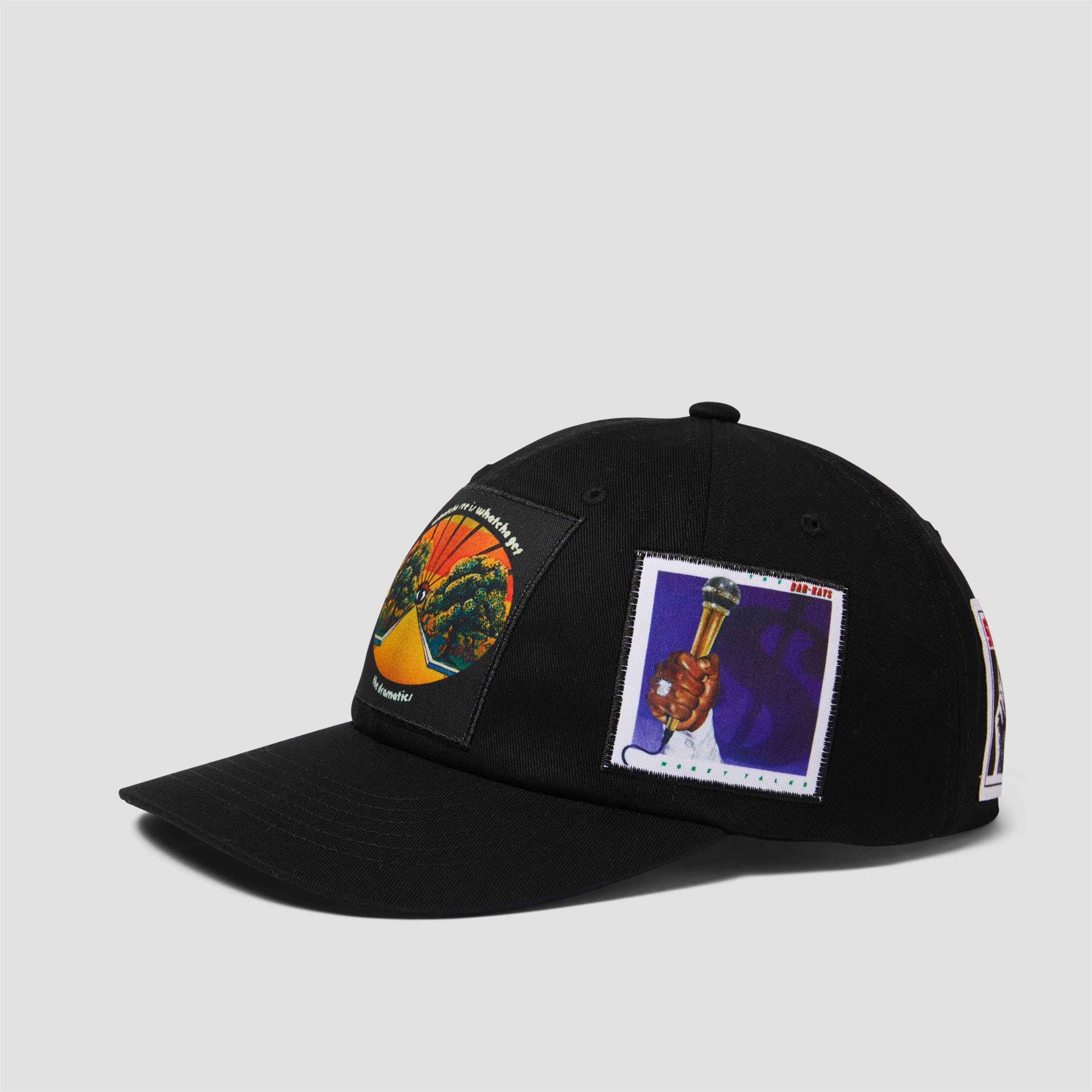HUF Stax Patches Snapback Hat Black