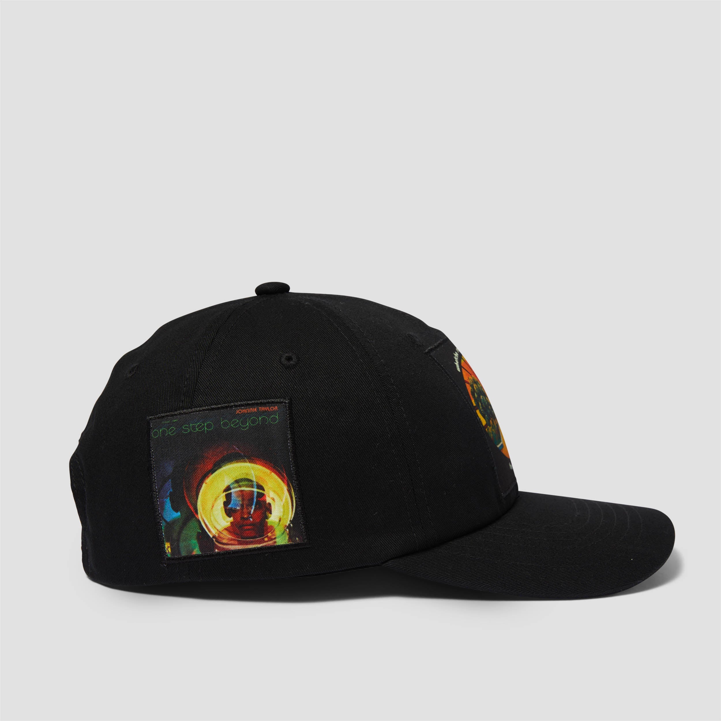 HUF Stax Patches Snapback Hat Black