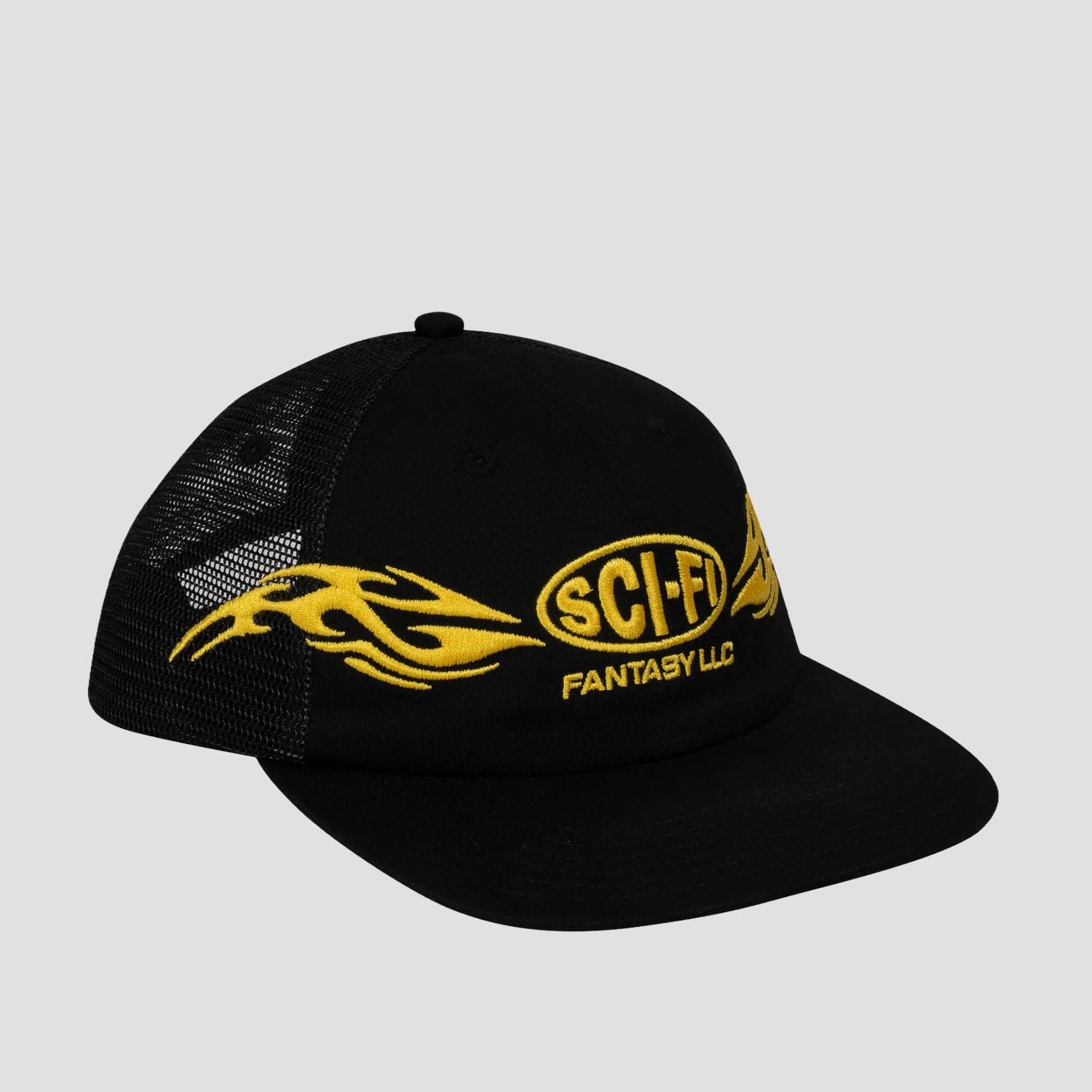 Sci-Fi Fantasy Origin Mesh Hat Black