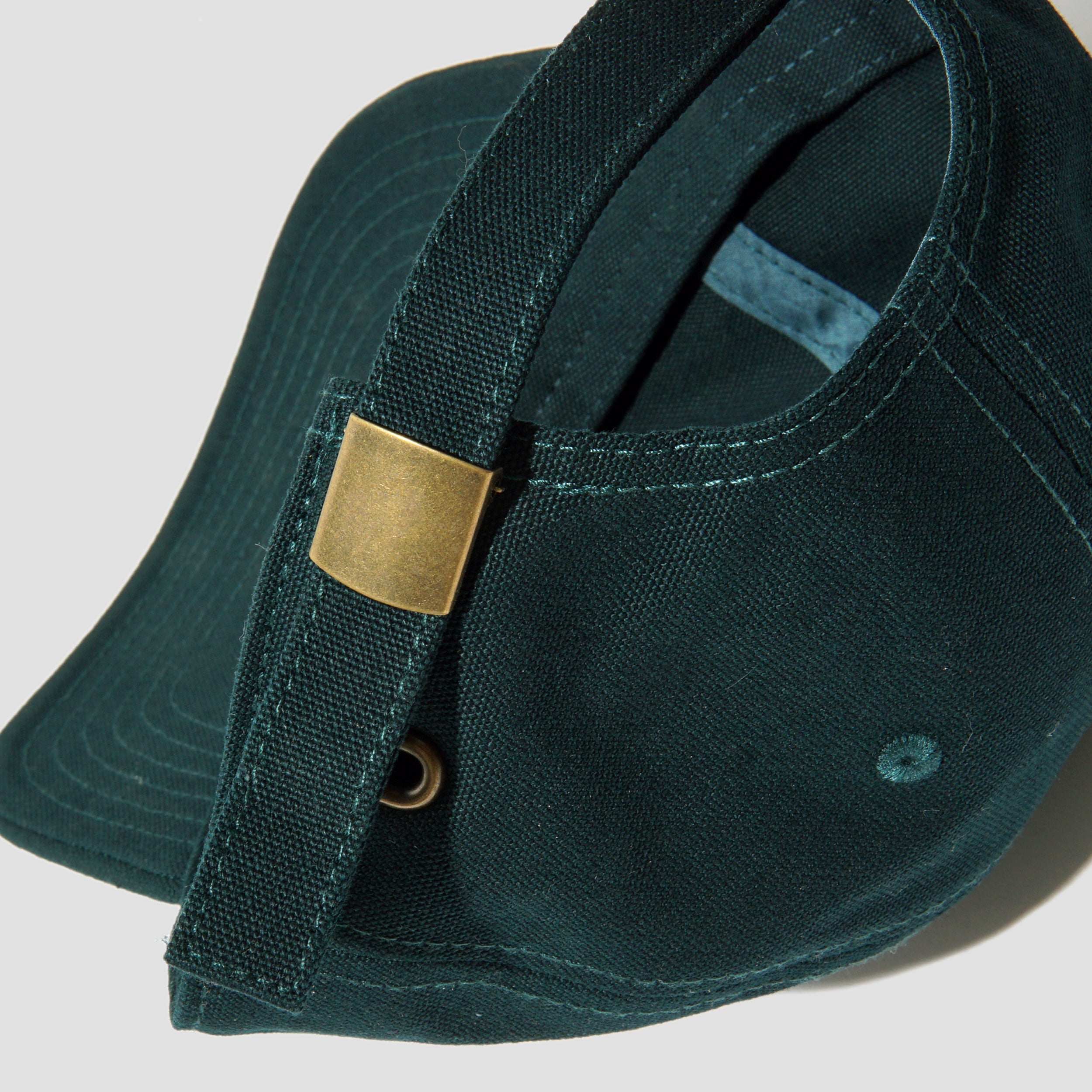 Skateboard Cafe 45 6 Panel Cap Forest Green / Gold
