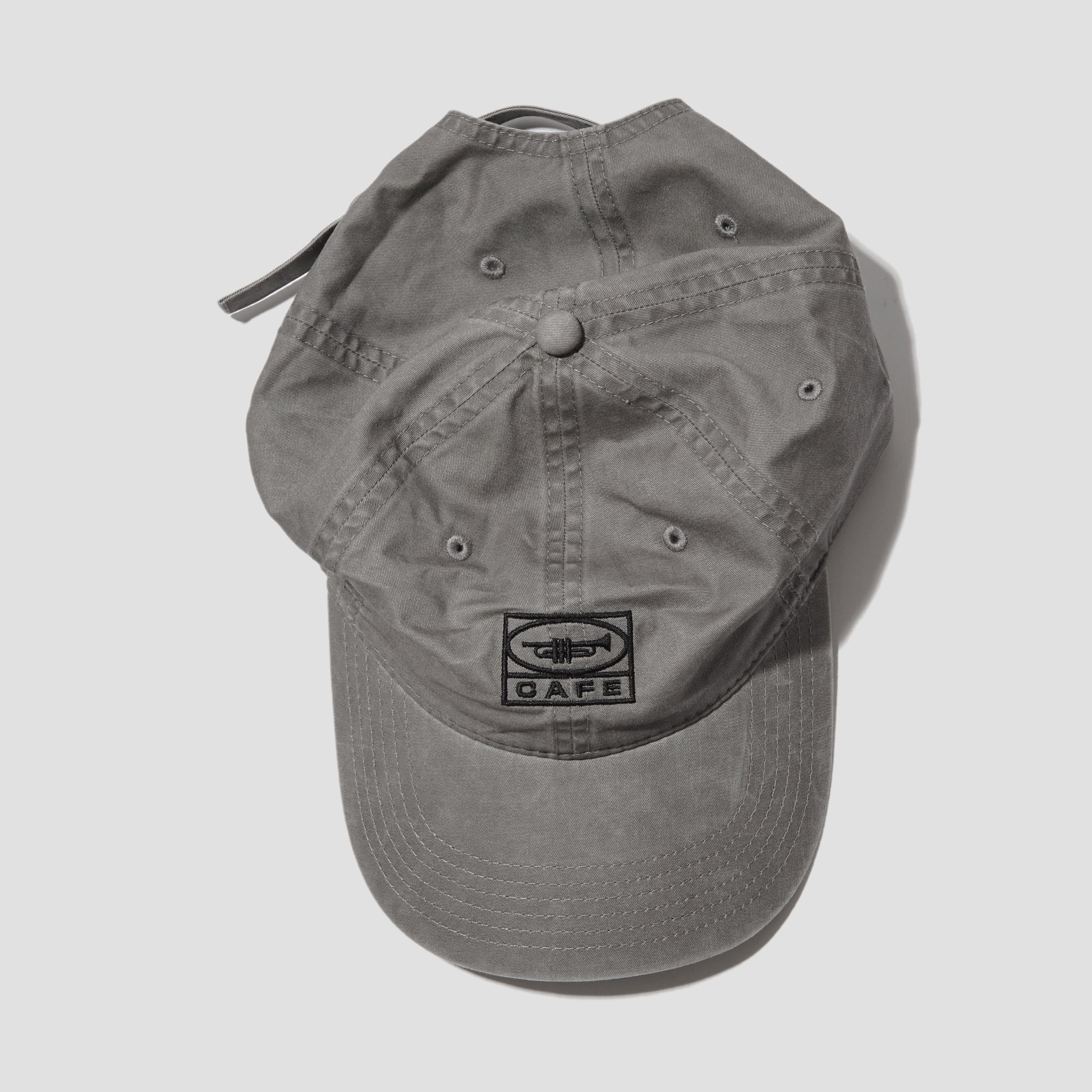 Skateboard Cafe 45 6 Panel Cap Washed Black / Black