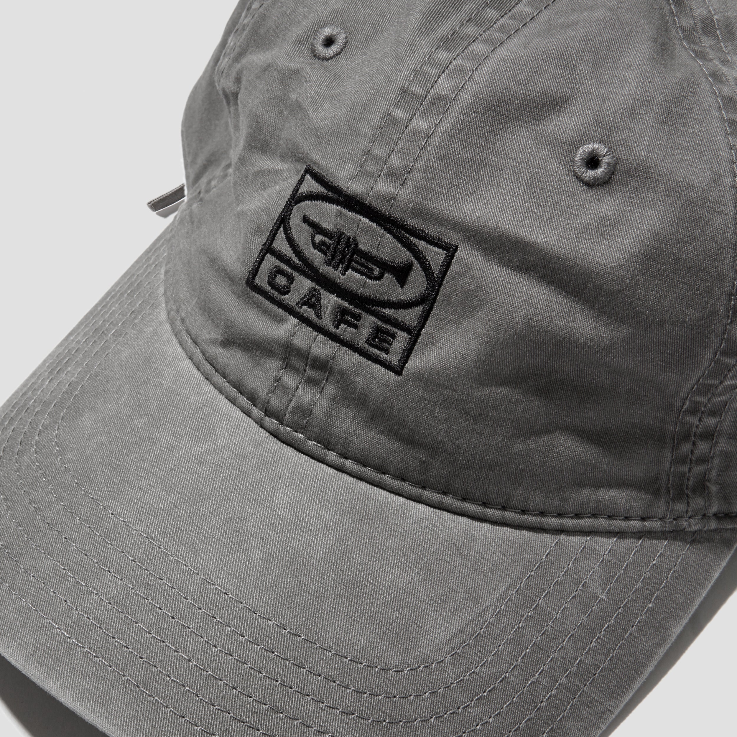 Skateboard Cafe 45 6 Panel Cap Washed Black / Black