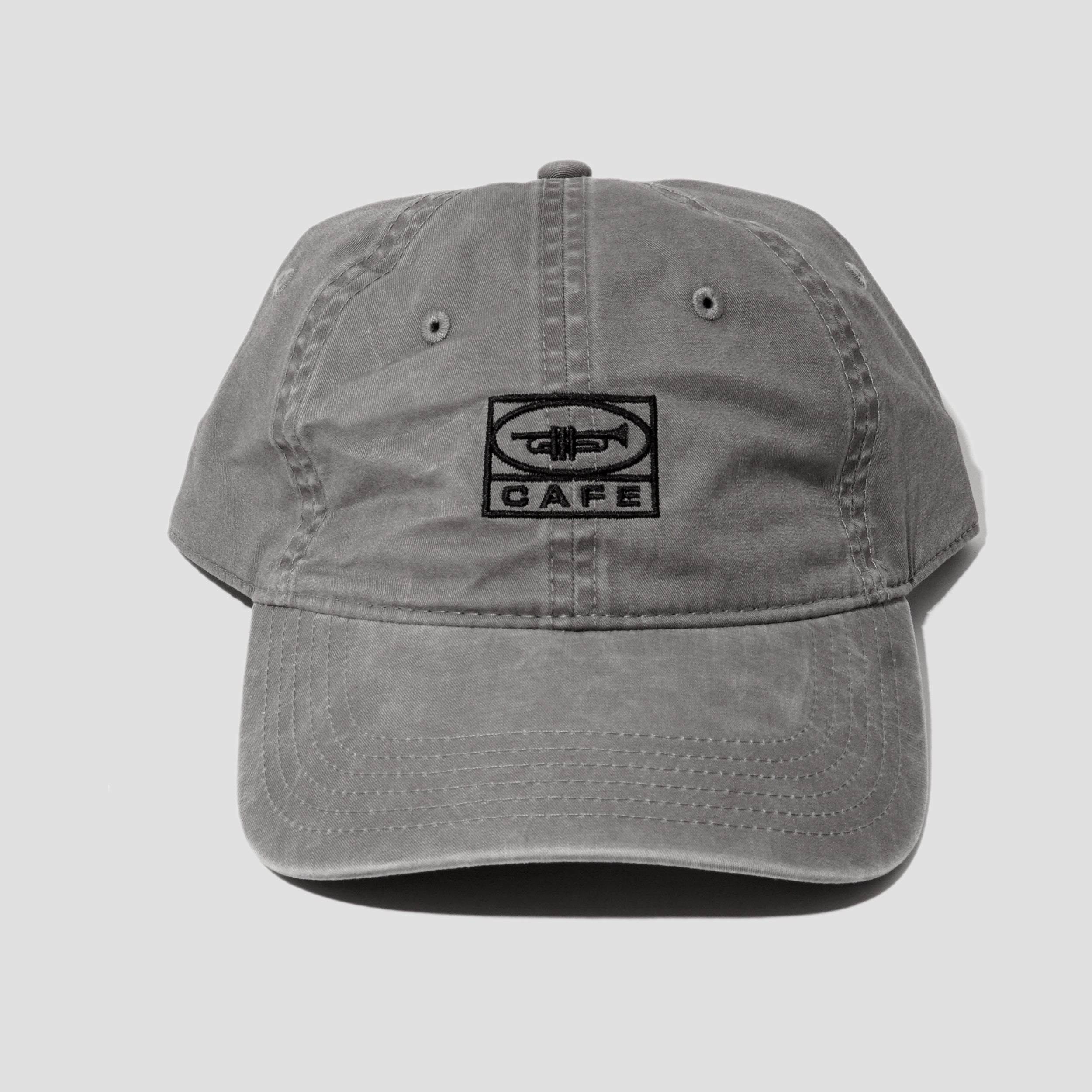 Skateboard Cafe 45 6 Panel Cap Washed Black / Black