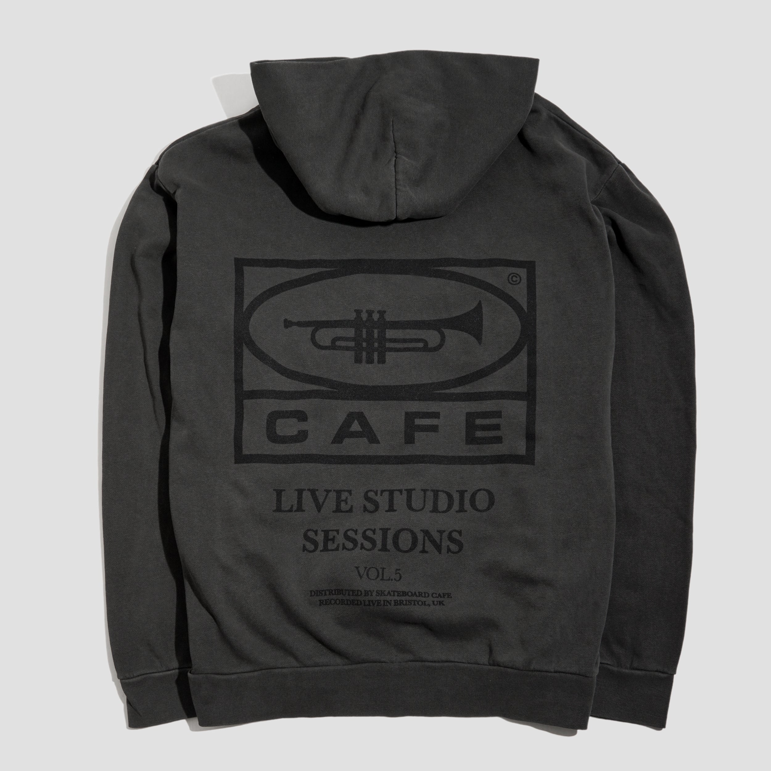 Skateboard Cafe 45 Hood Charcoal / Black