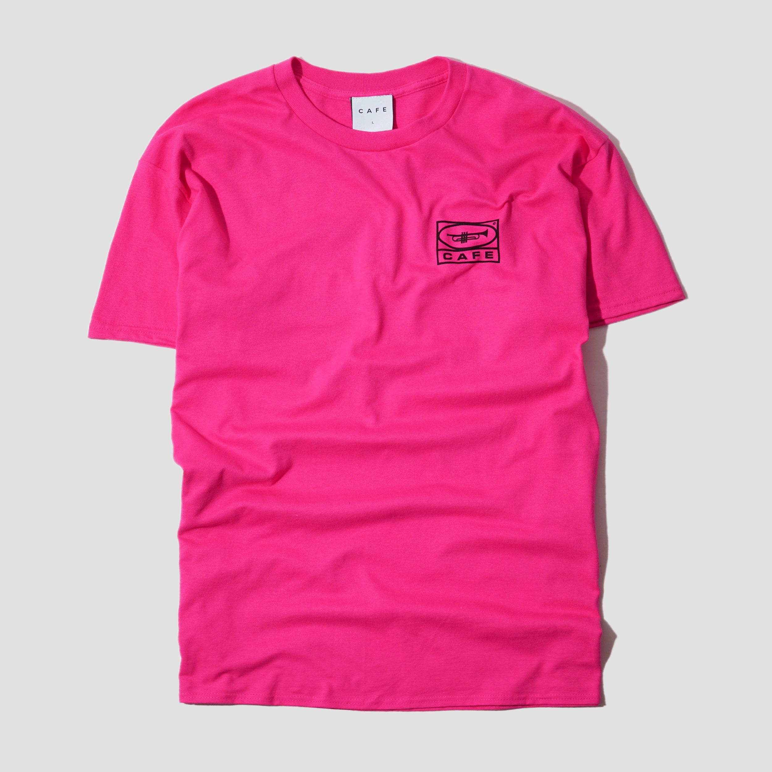 Skateboard Cafe 45 T-Shirt Pink / Black