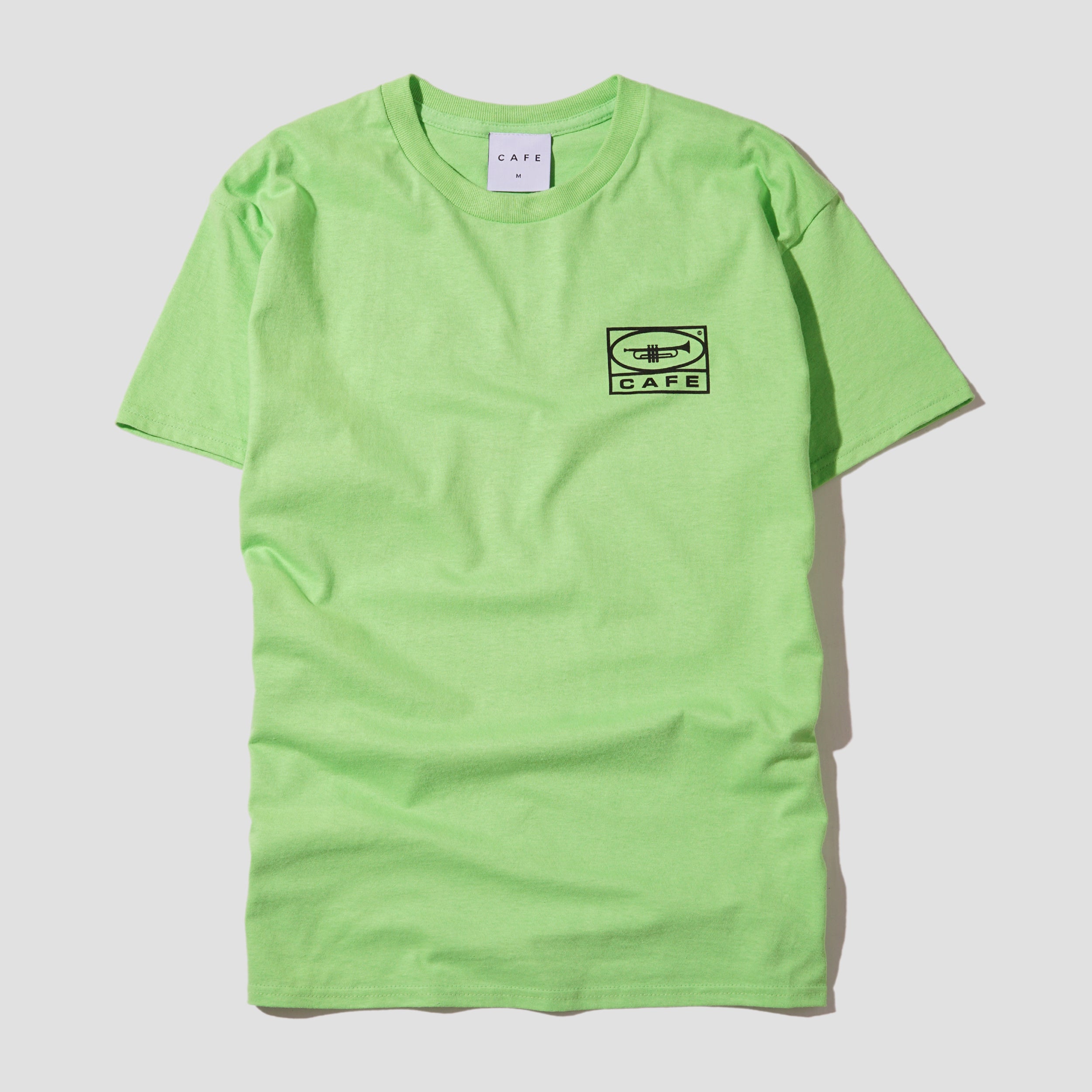 Skateboard Cafe 45 T-Shirt Lime / Black
