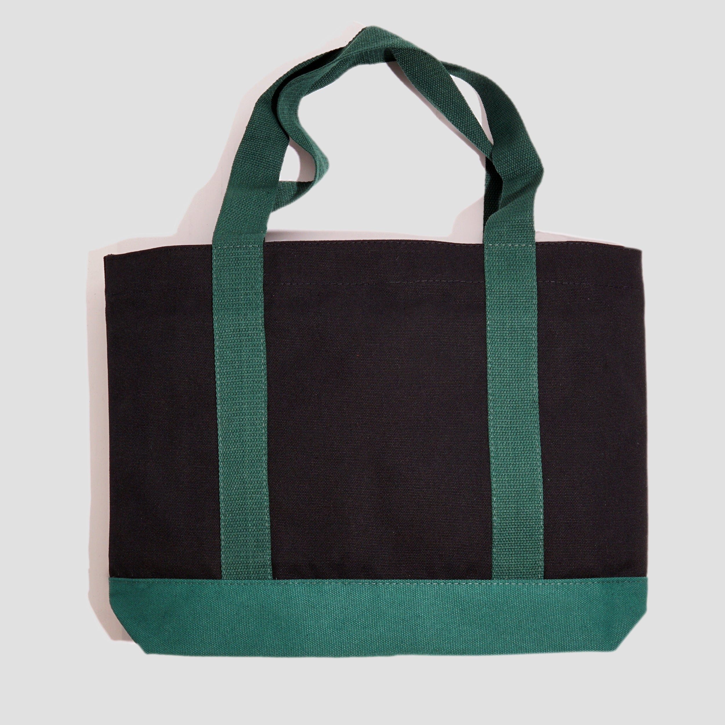 Skateboard Cafe 45 Tote Bag Black / Forest Green