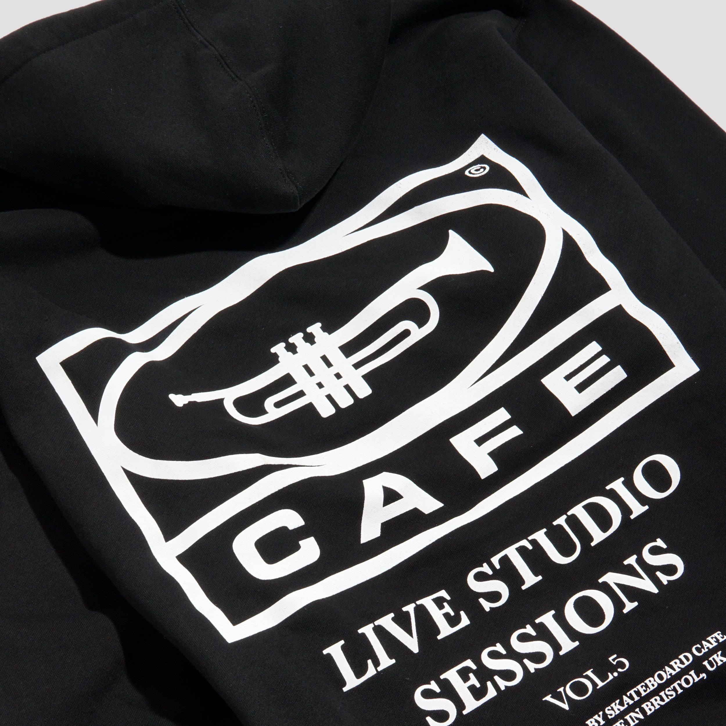 Skateboard Cafe 45 Hood Black / White