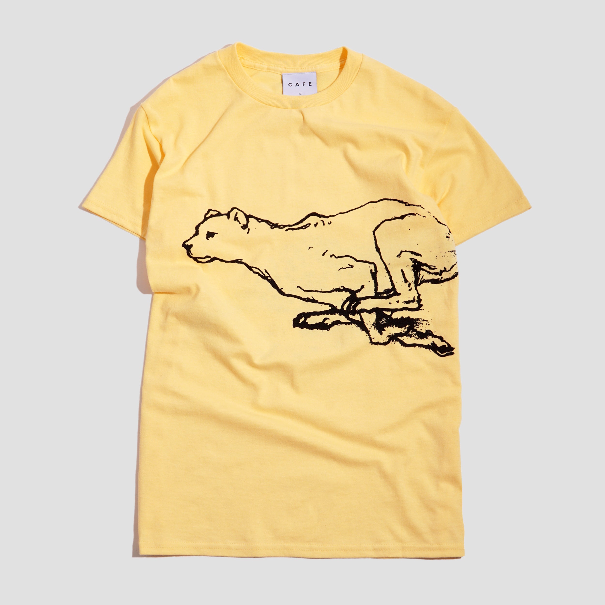 Skateboard Cafe Catch Me If You Can T-Shirt Banana Yellow