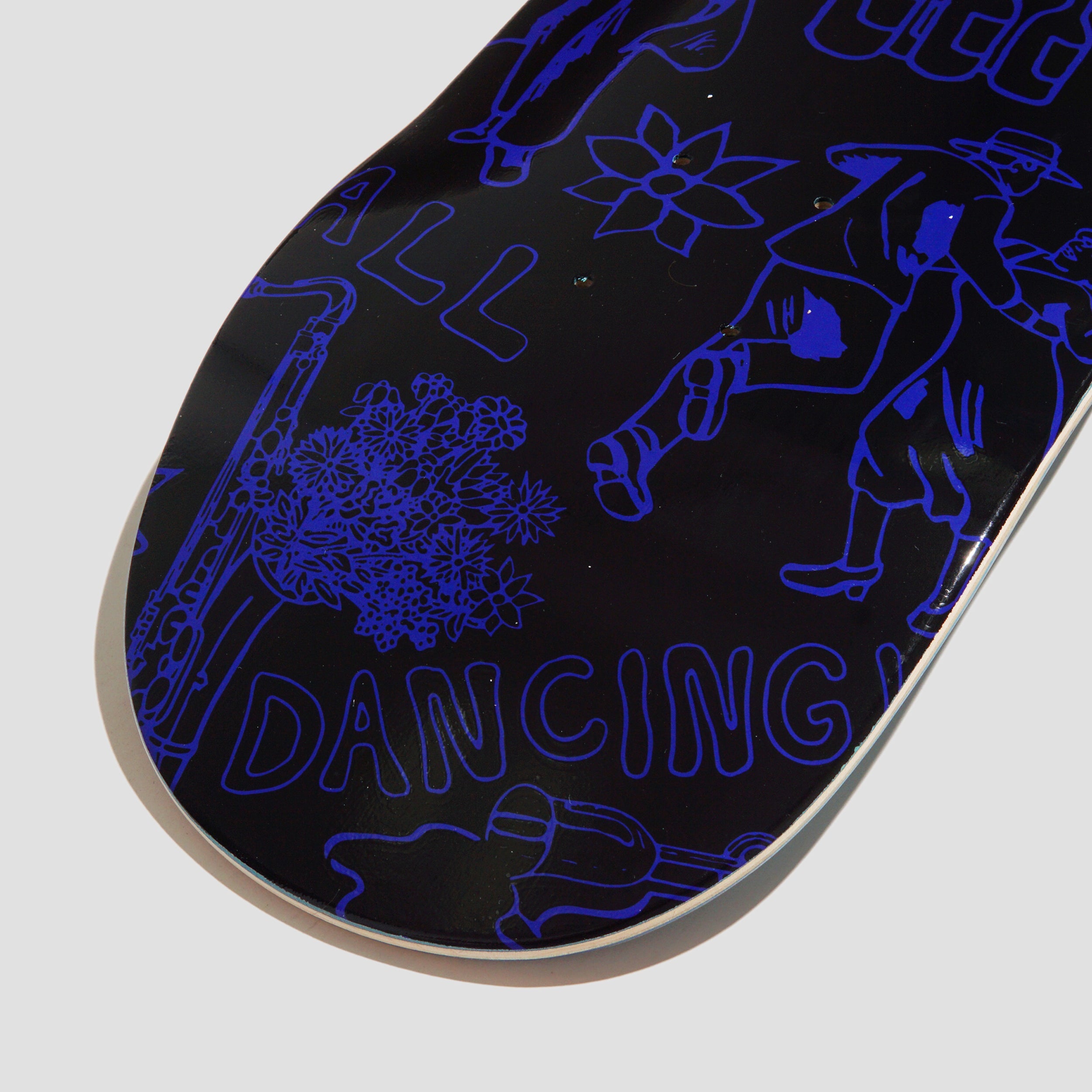 Skateboard Cafe 8.25 Gaurab Sketches Deck C2 Shape Black