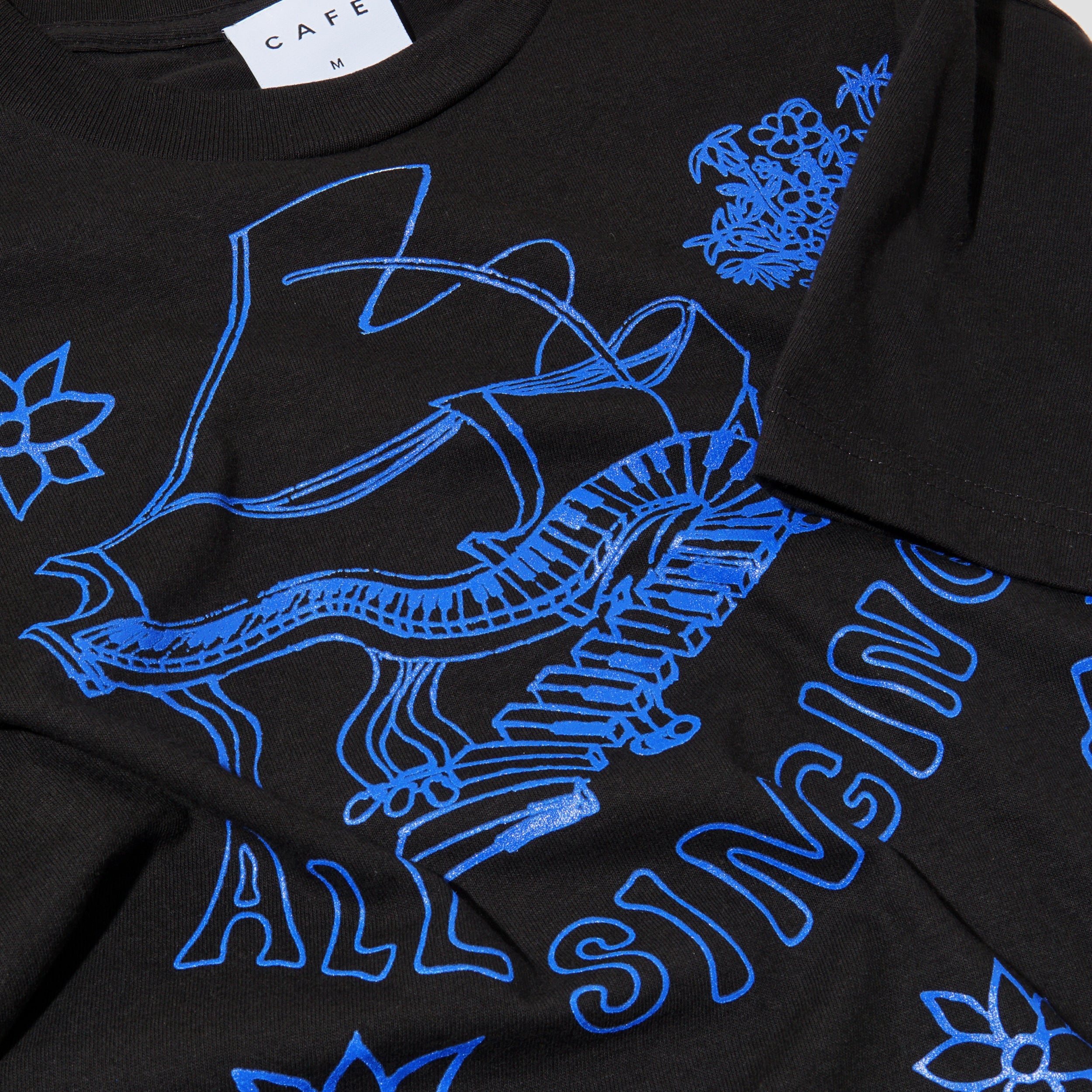 Skateboard Cafe Gaurab Sketches T-Shirt Black