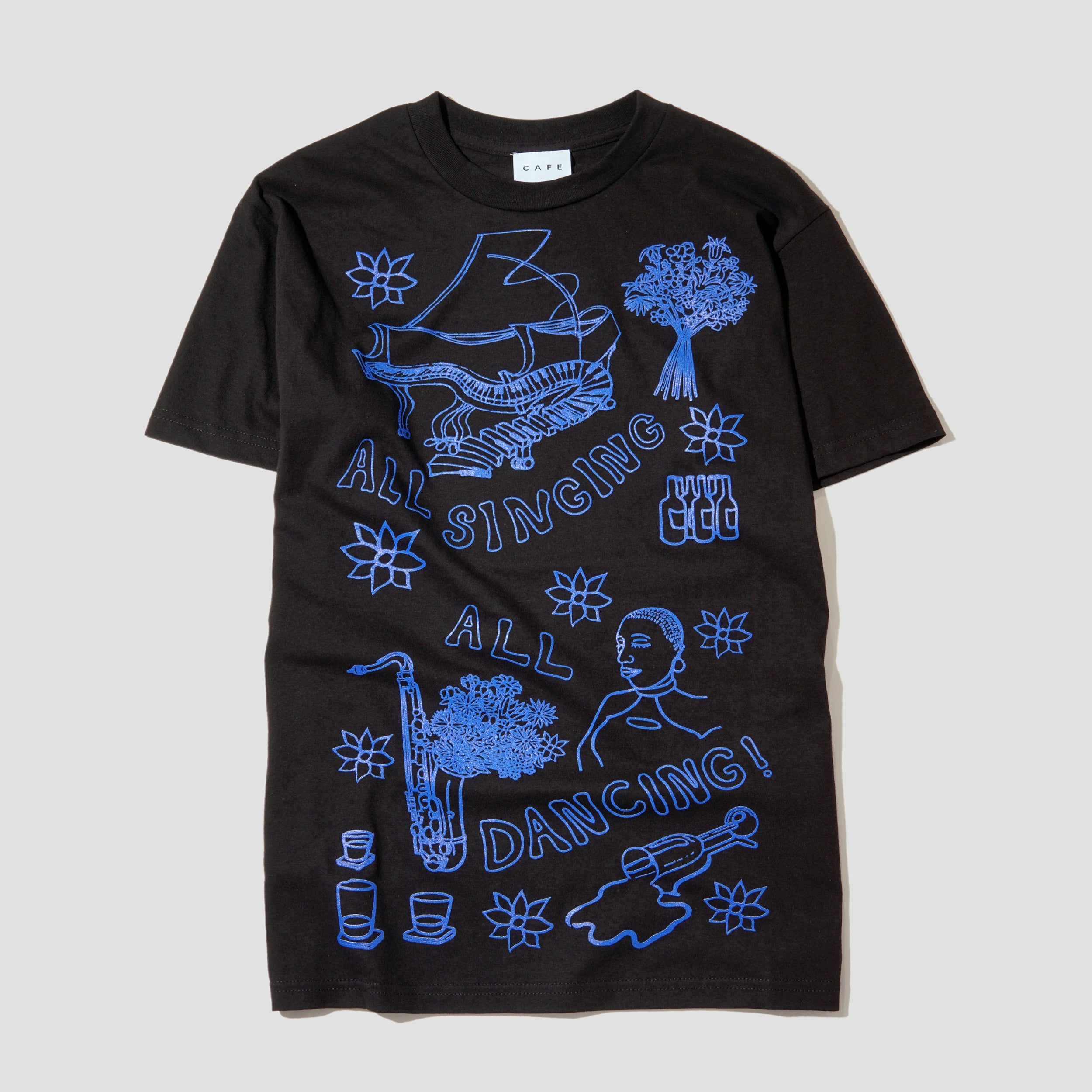 Skateboard Cafe Gaurab Sketches T-Shirt Black