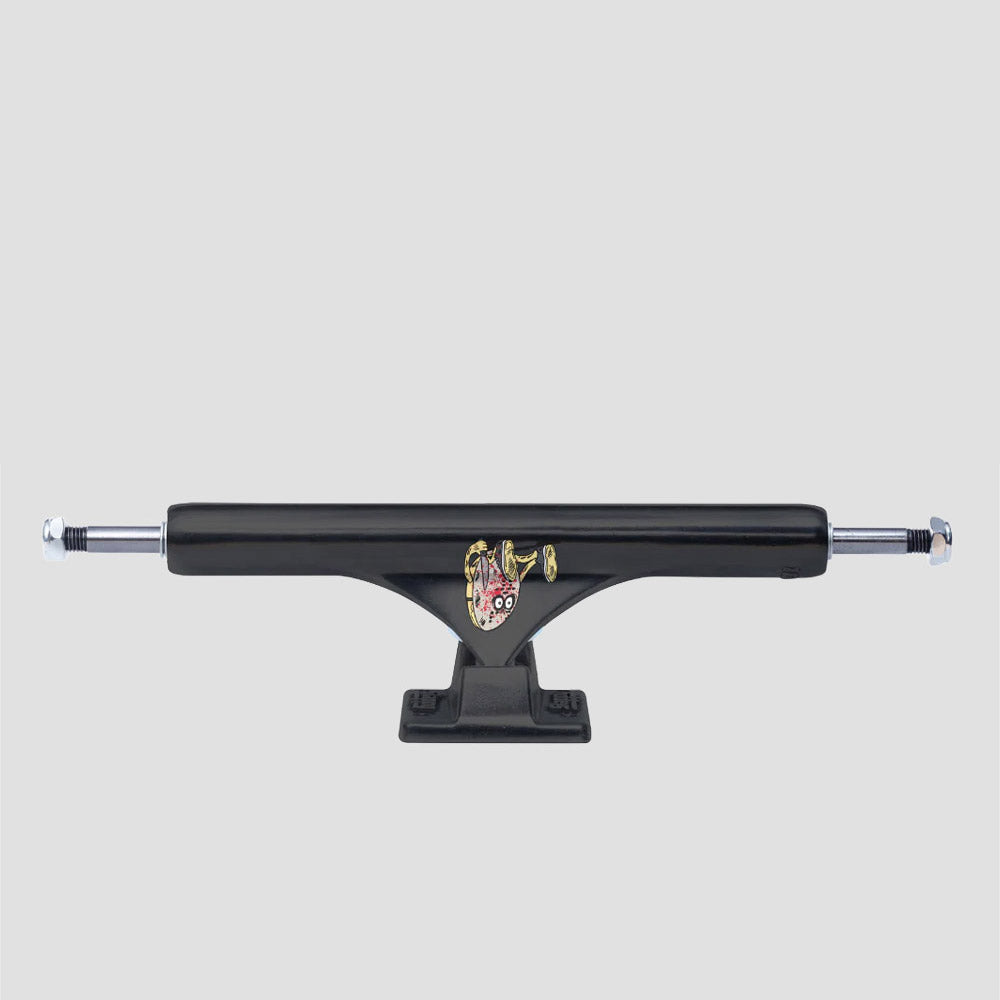 Slappy ST1 Curb Killer 8.5 Skateboard Trucks Matte Black