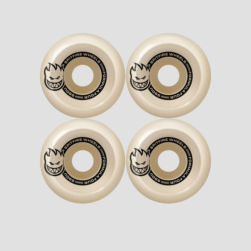 Spitfire 48mmF4 99DU Lil Smokies Conical Full Skateboard Wheels Natural