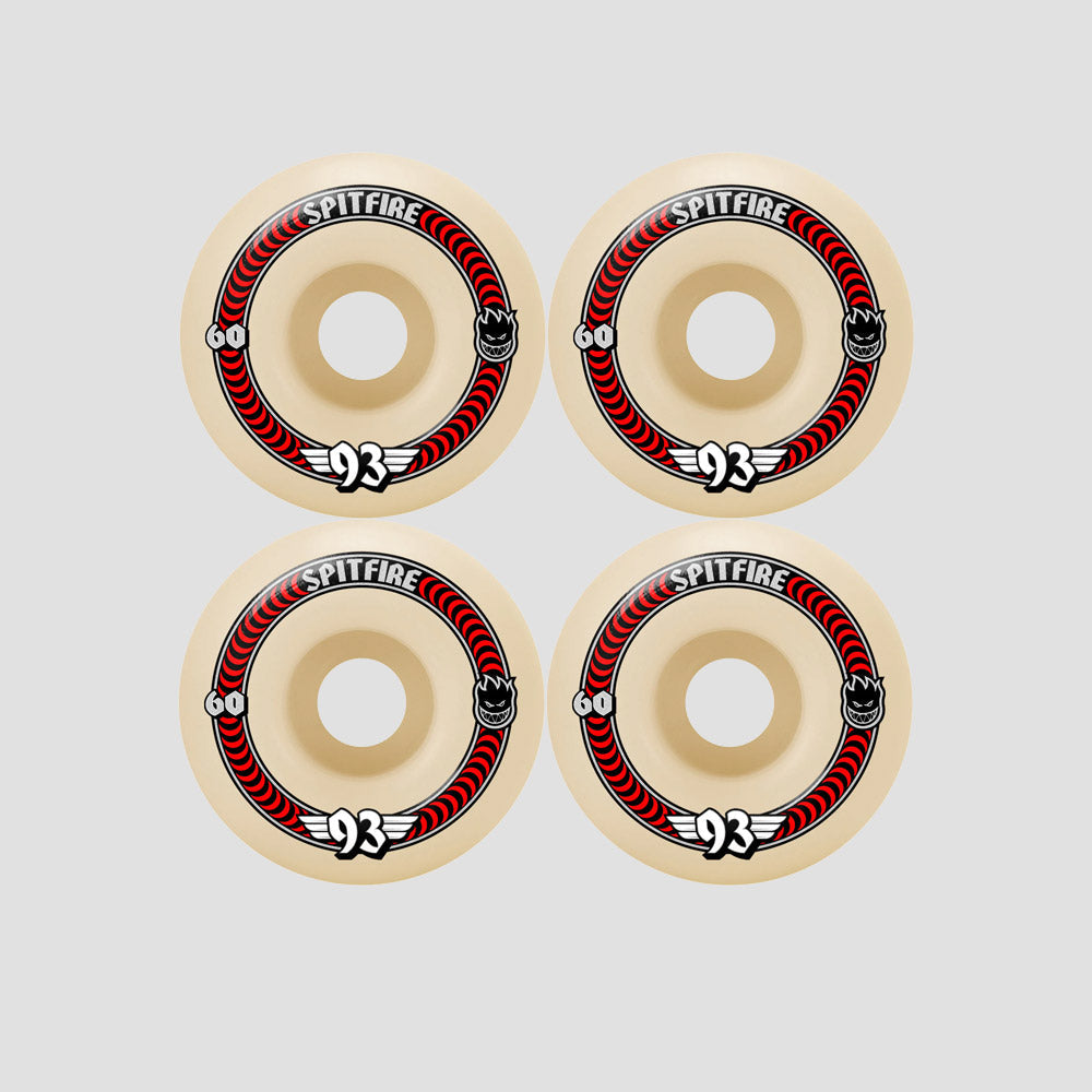 Spitfire 60mm F4 93DU Classics Skateboard Wheels
