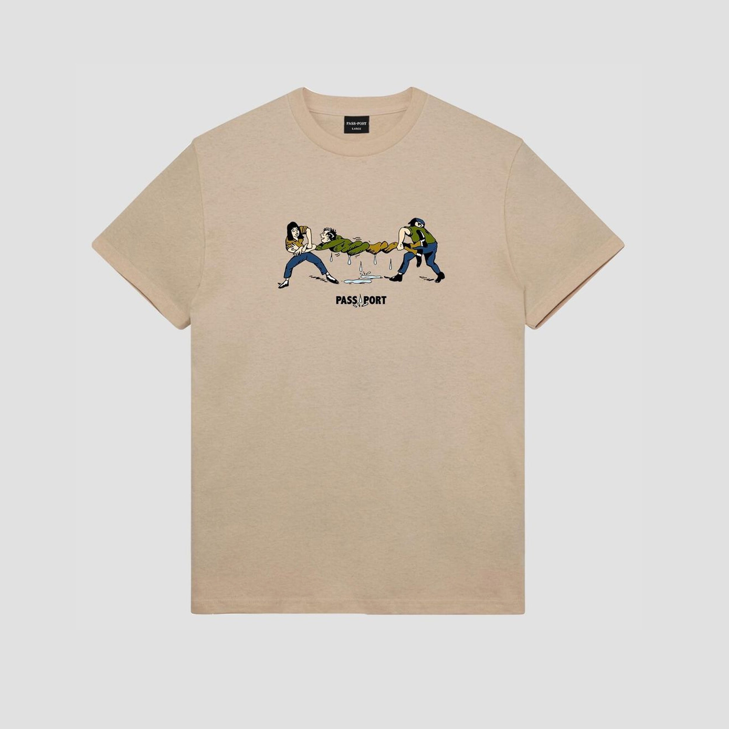 Passport Squeeze T-Shirt Natural