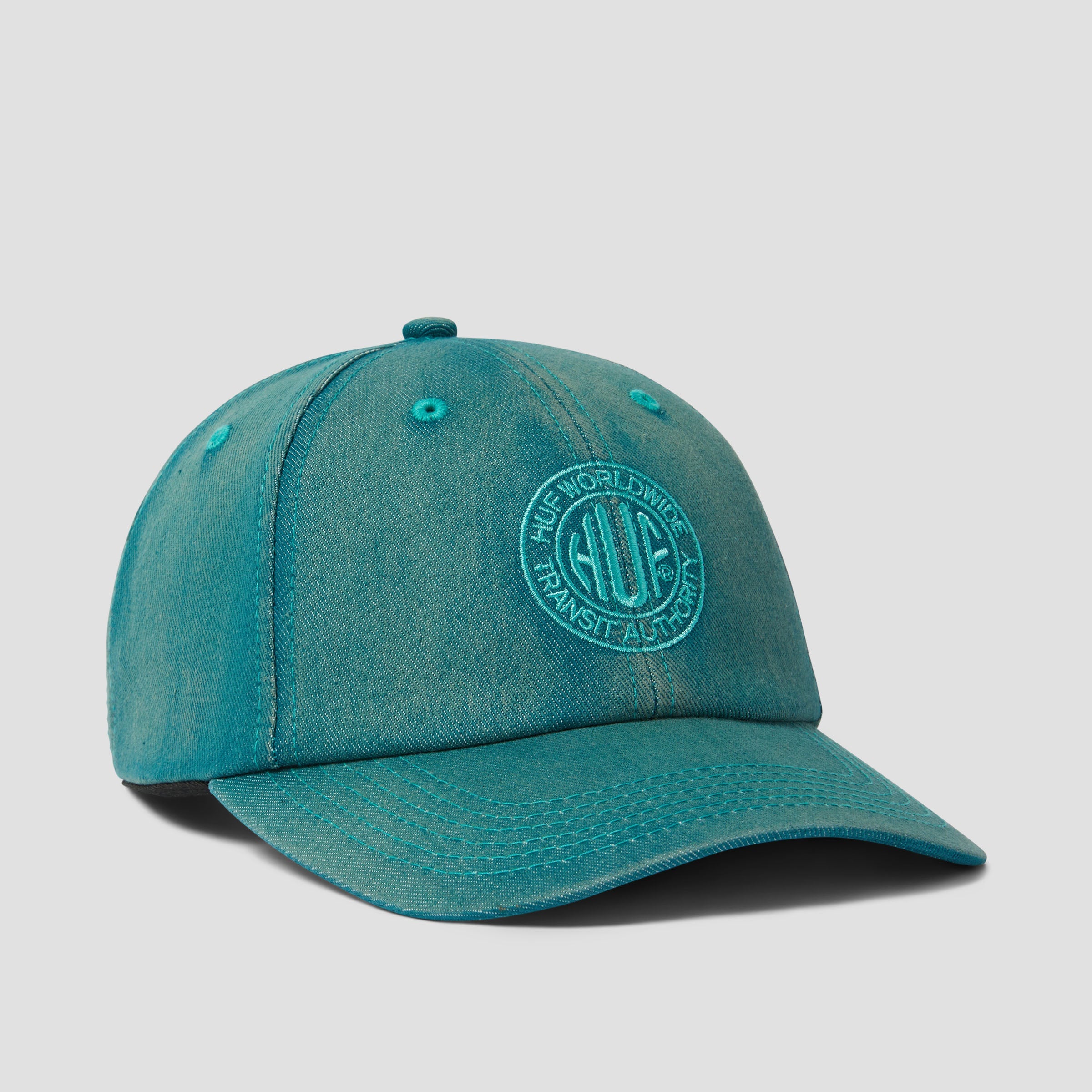 HUF Token 6 Panel Cv Washed Hat Aqua