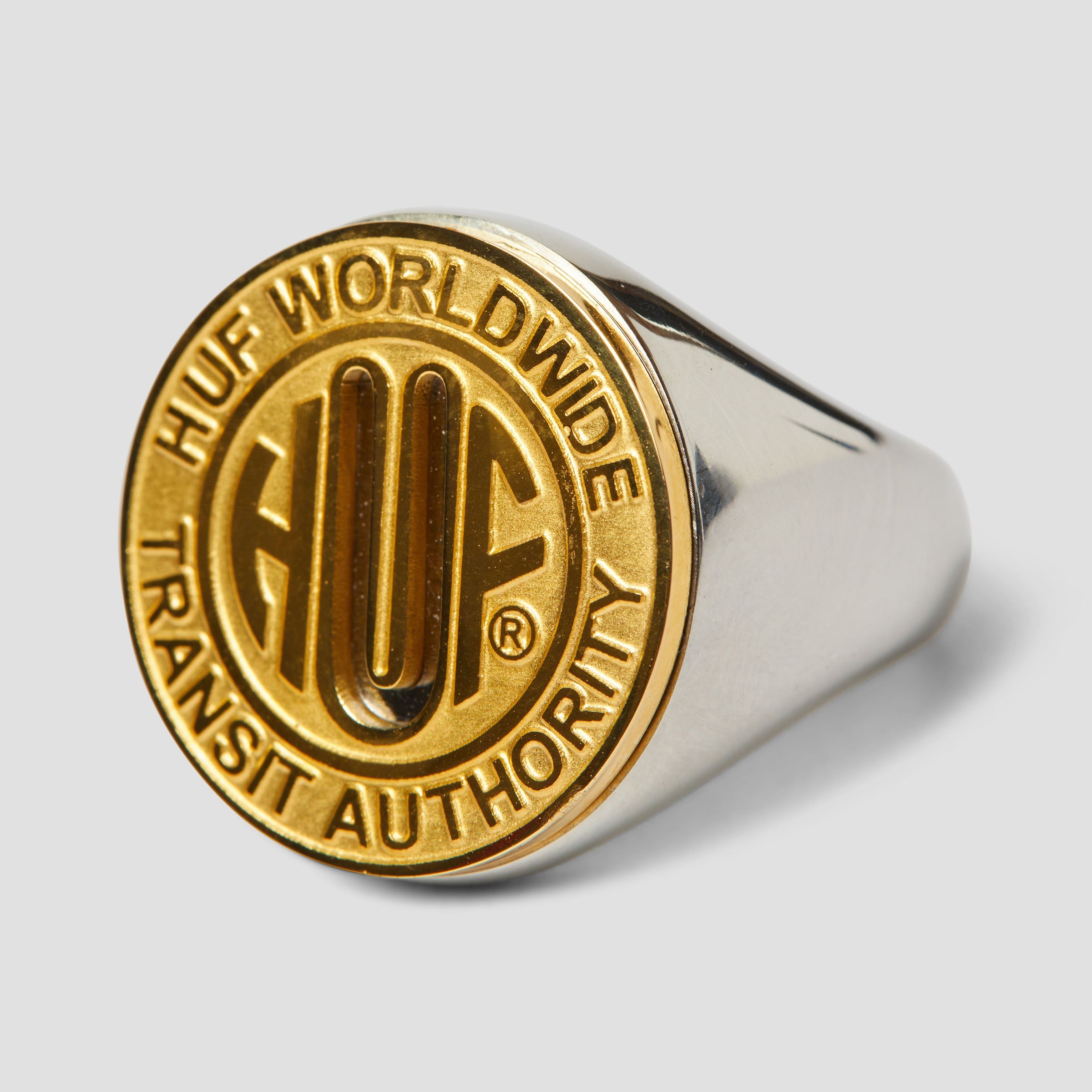 HUF Token Signet Ring Gold