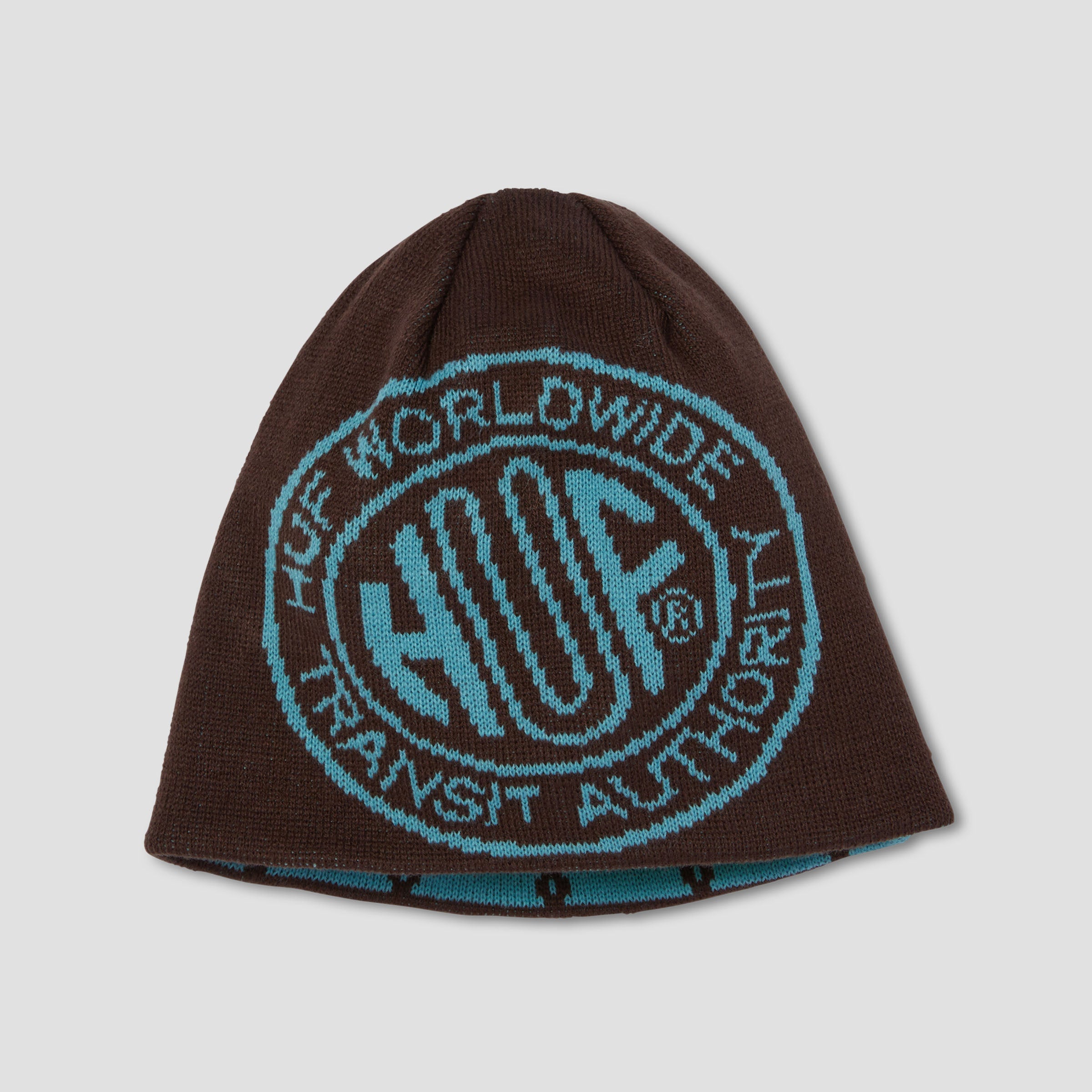 HUF Token Reversible Skull Beanie Bison
