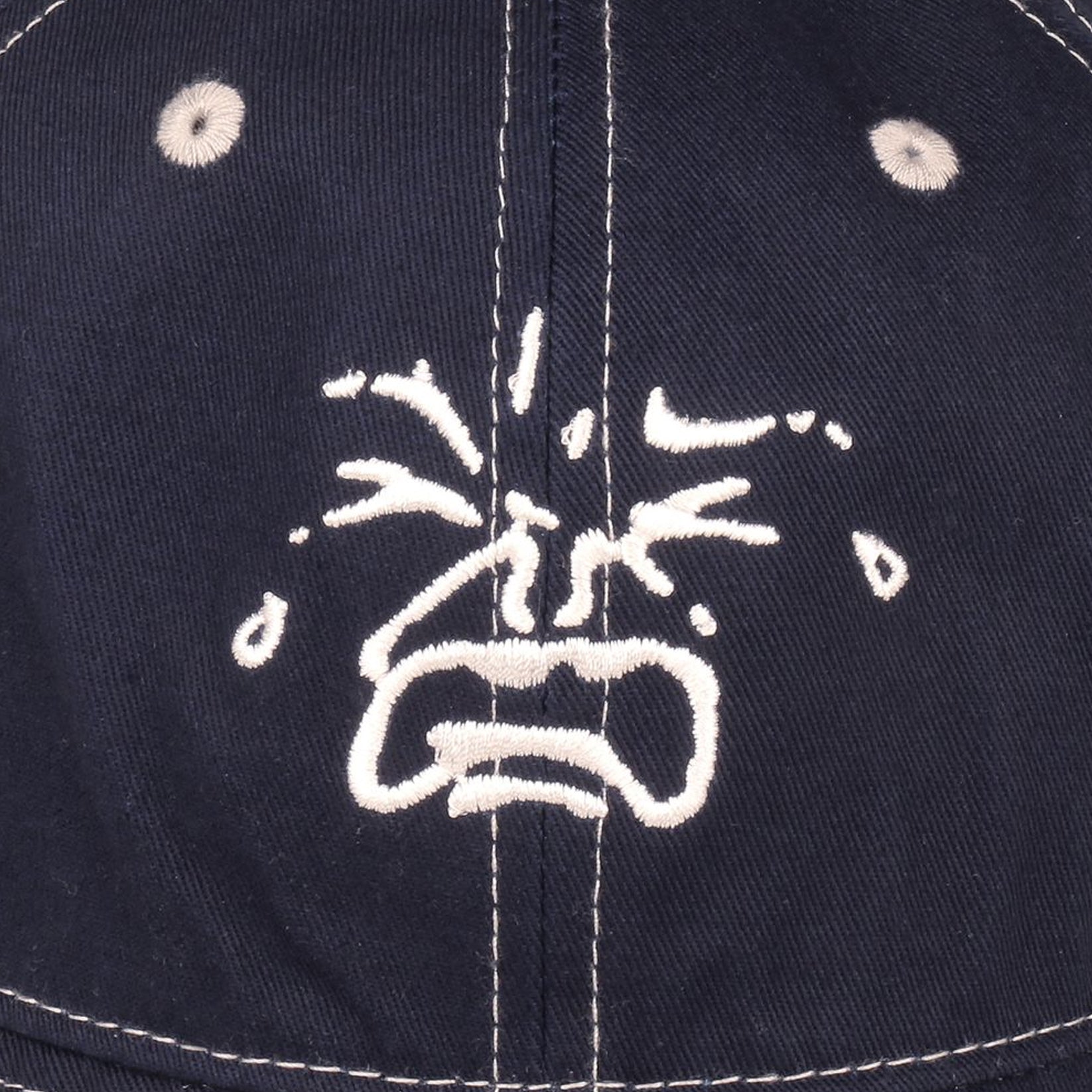 Passport Tears 6 Panel Bucket Hat Navy