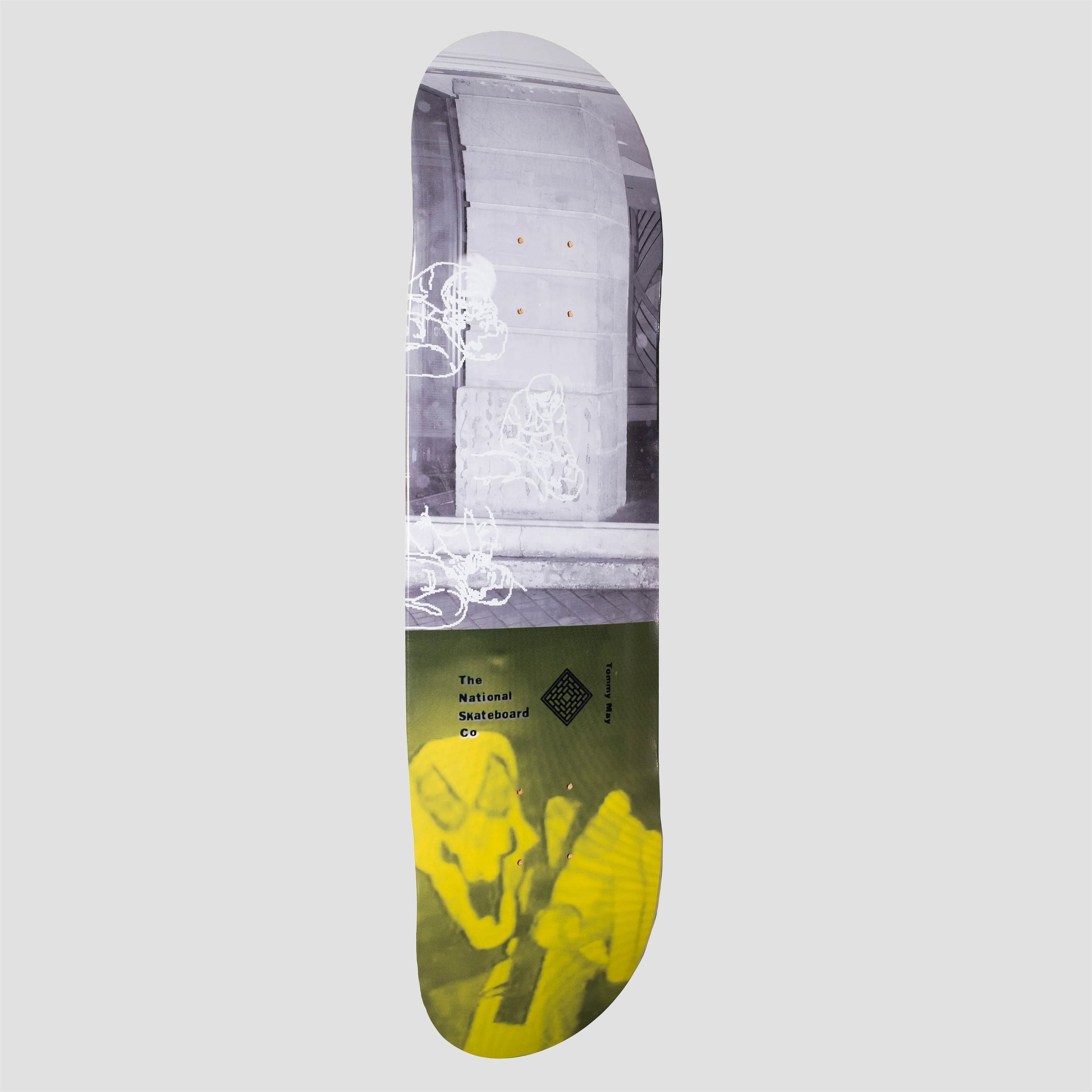 The National 8.5 Tommy Real Bad Time Skateboard Deck