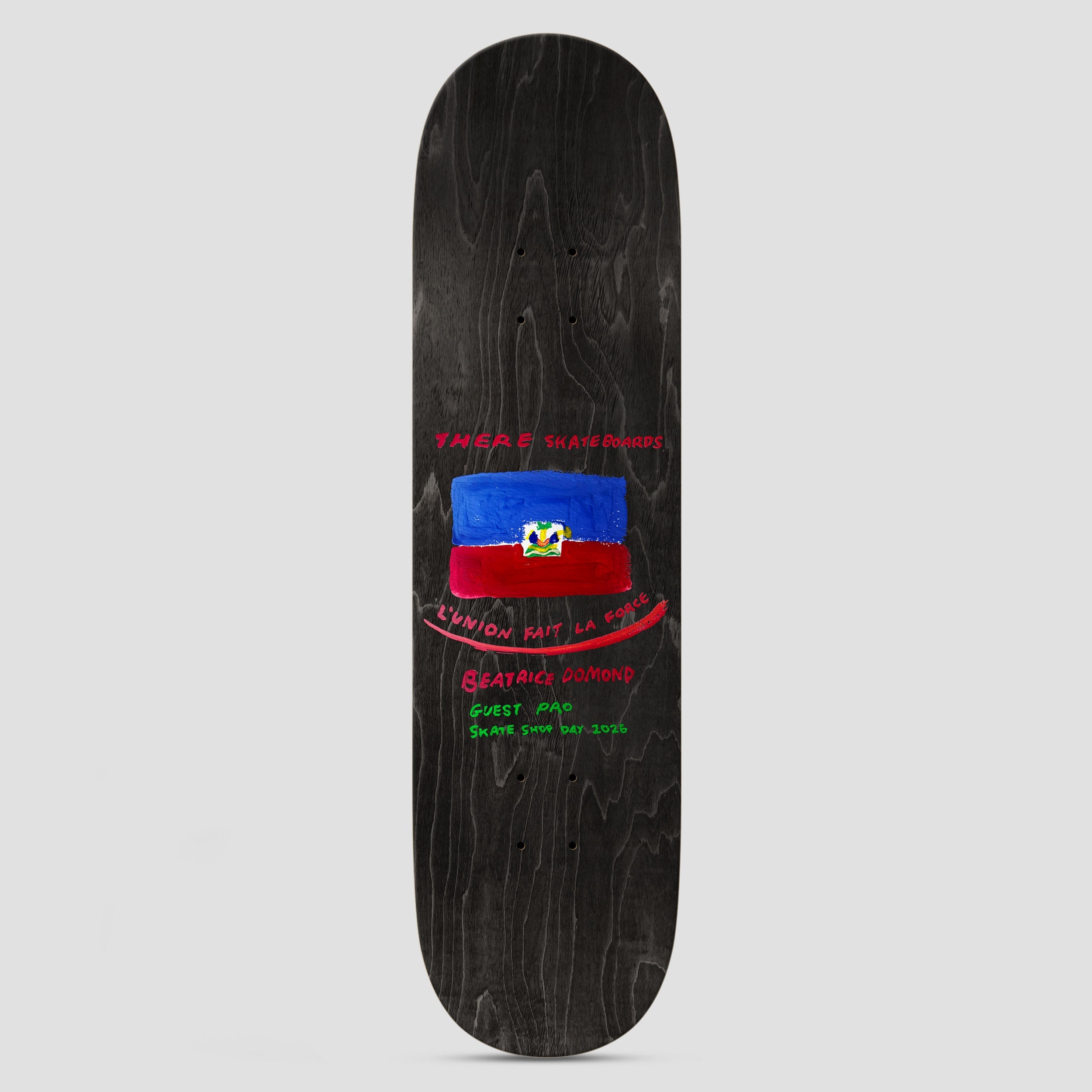 There 8.25 Skate Shop Day 26 Beatrice Fade True Fit Skateboard Deck
