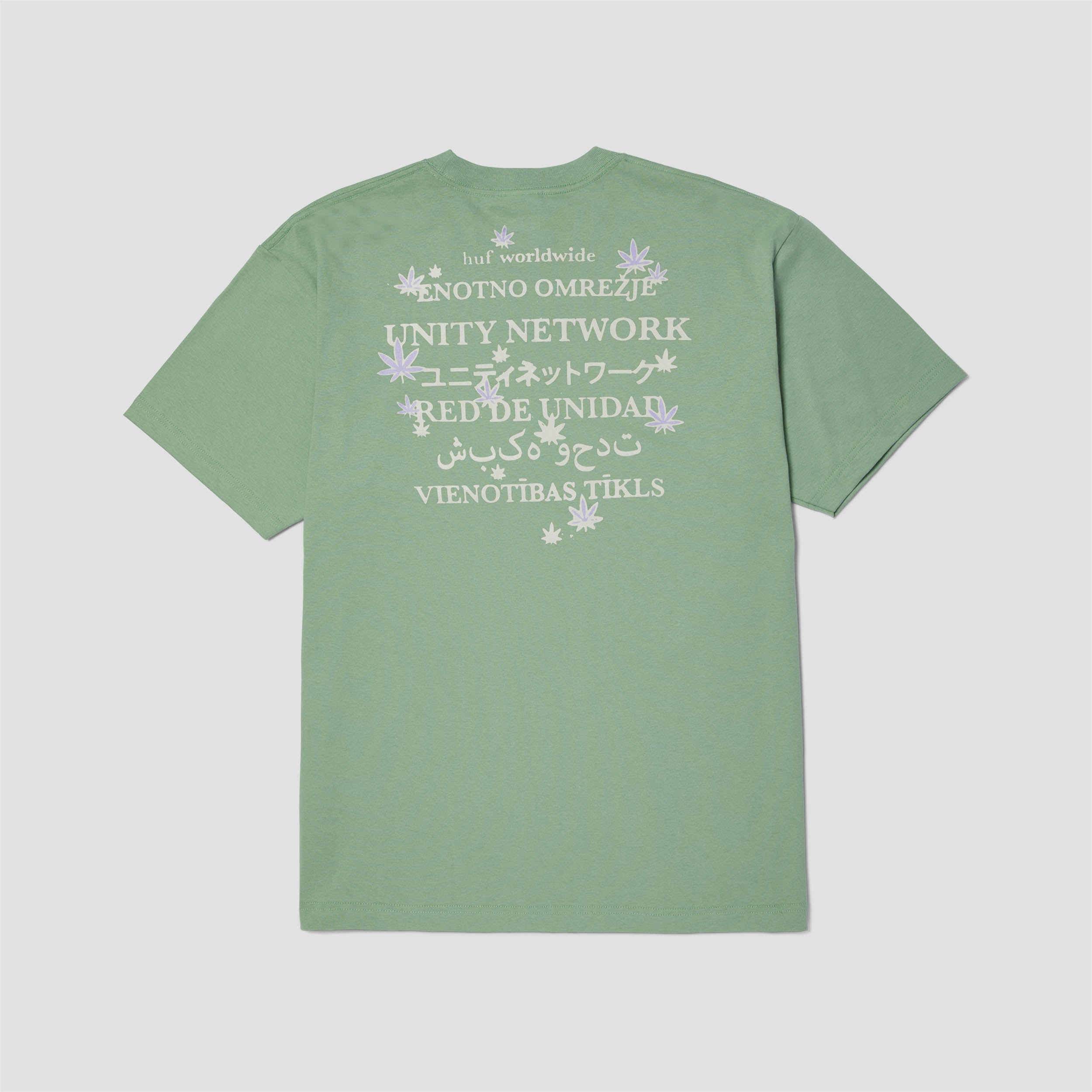 HUF Unity Network Shortsleeve T-Shirt Basil