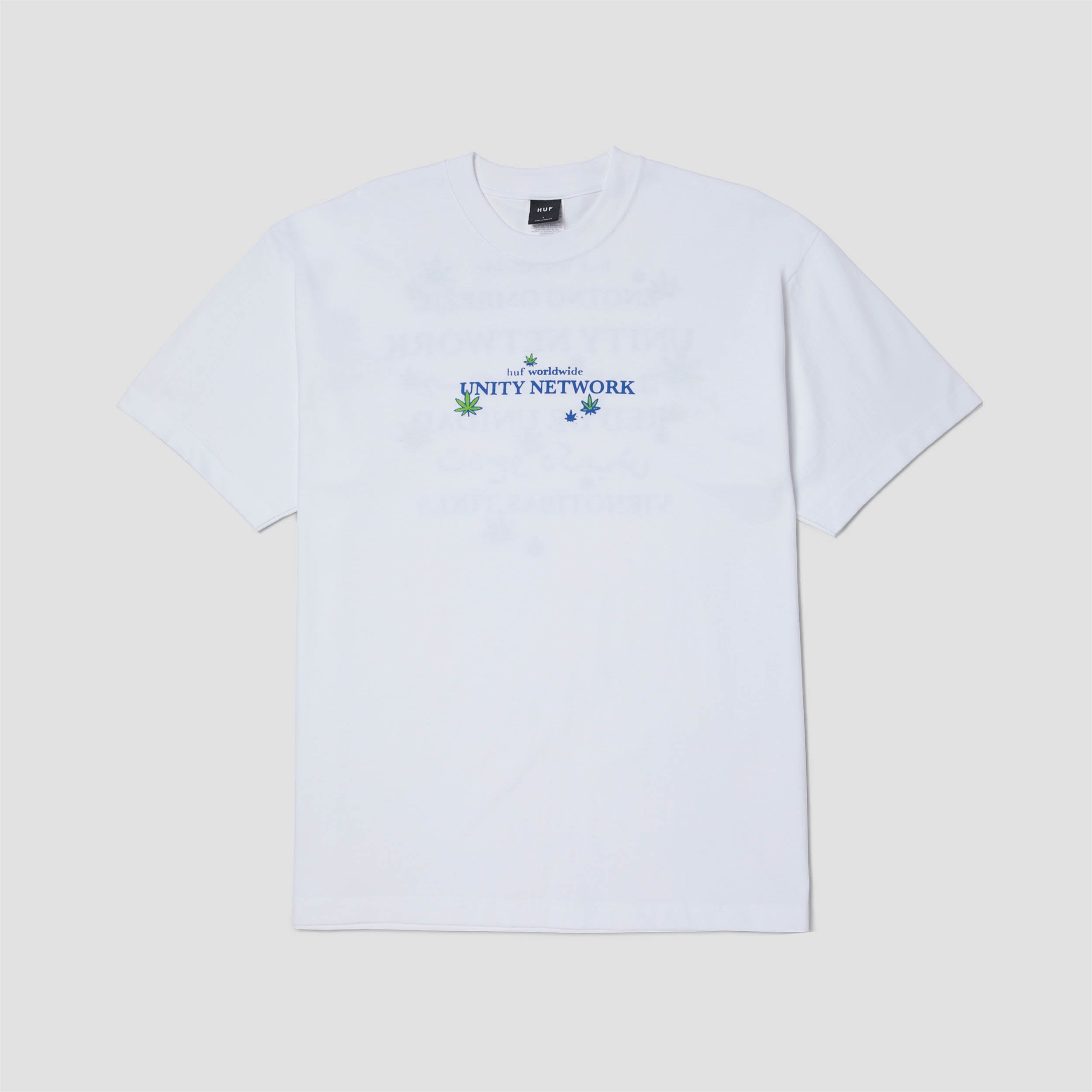 HUF Unity Network Shortsleeve T-Shirt White