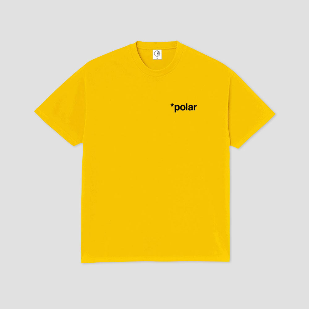 Polar Useless Wooden Dog T-Shirt Yellow