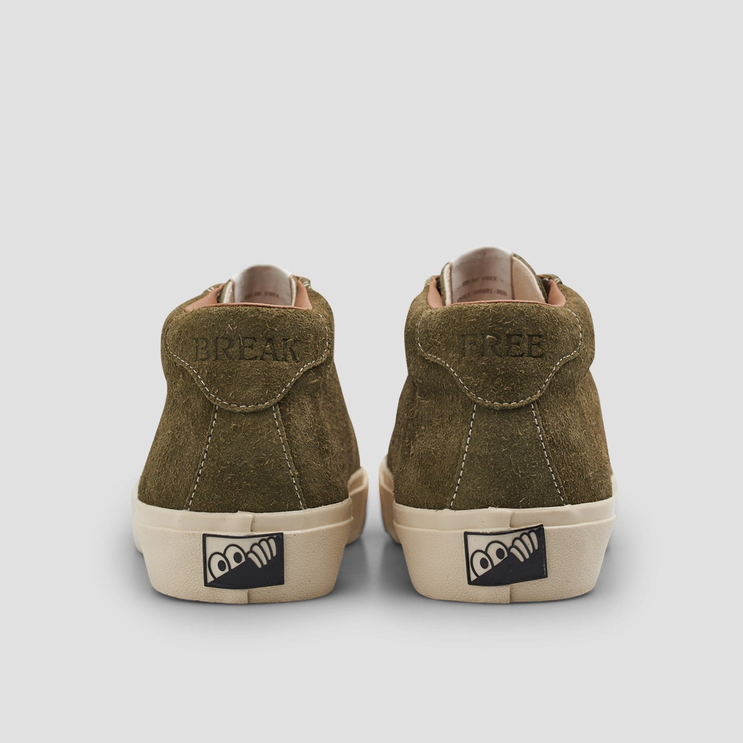 Last Resort AB VM001 Mid Skate Shoes Olive / White